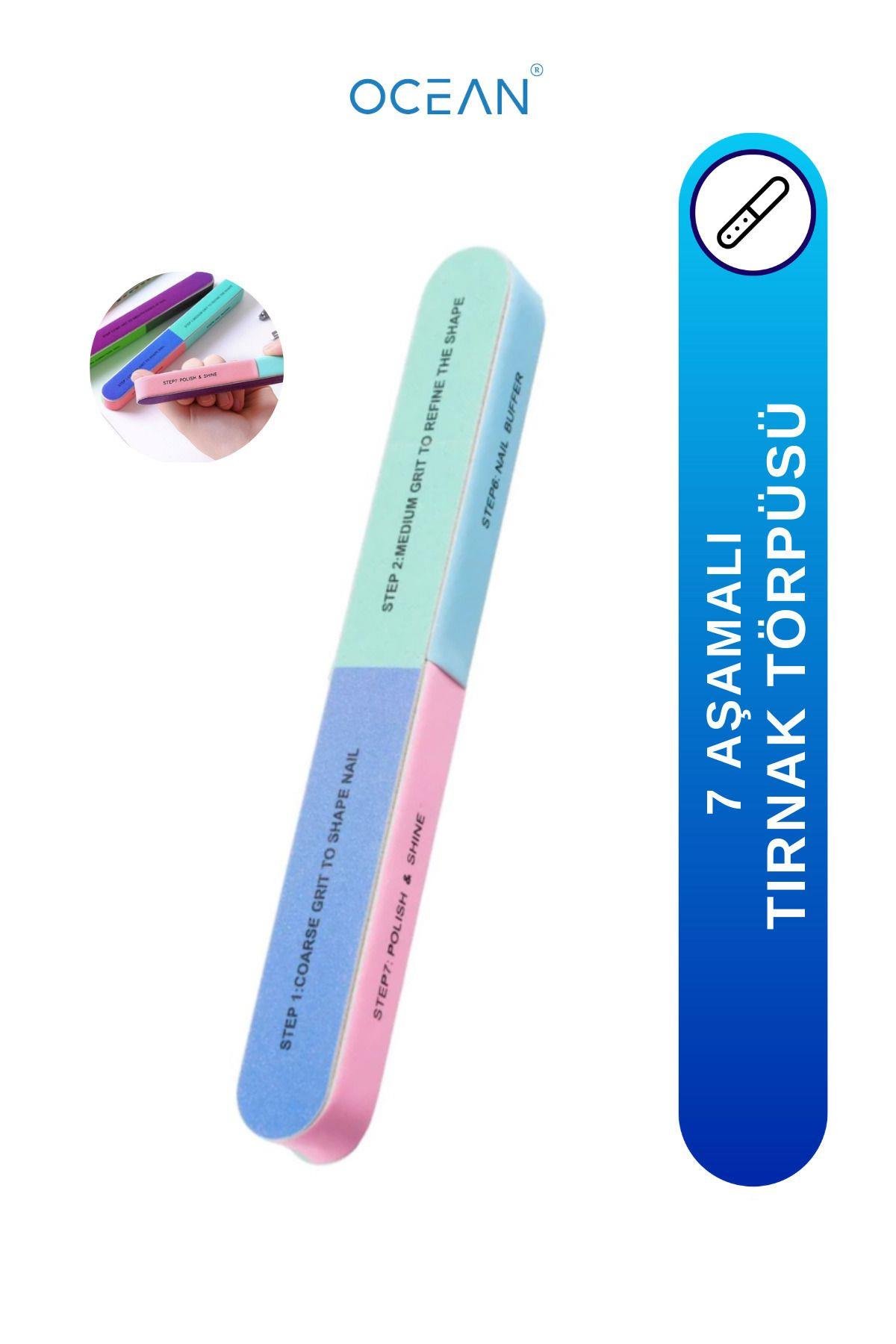 7 Aşamalı Kolay Taşınabilir Tırnak Törpüsü