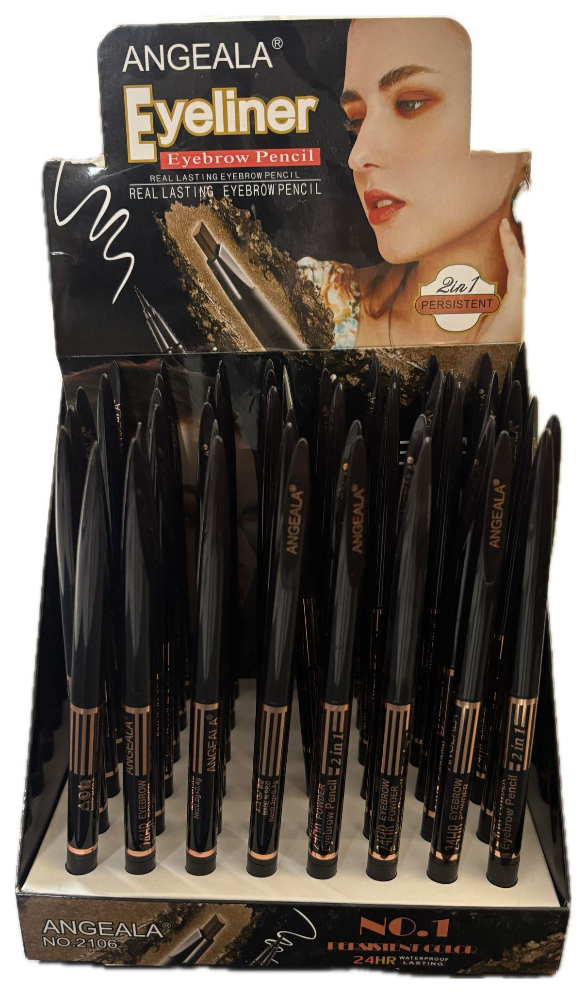 Angela Çift Taraflı Eyeliner & Kaş Kalemi