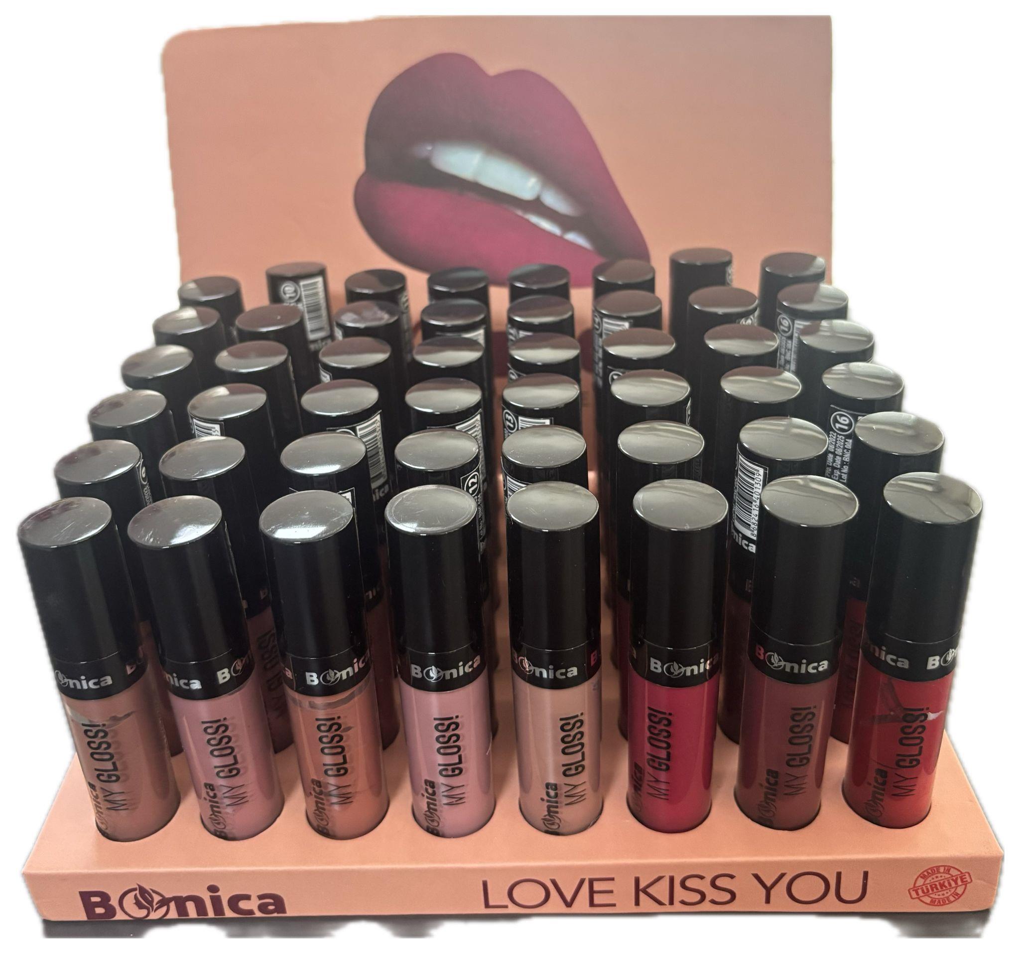 Bonica My Gloos Waterproof Likit Mat Ruj 13