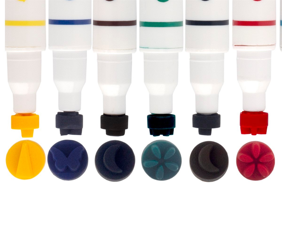 Çift Taraflı 12 Renk Pen Eyeliner Seti