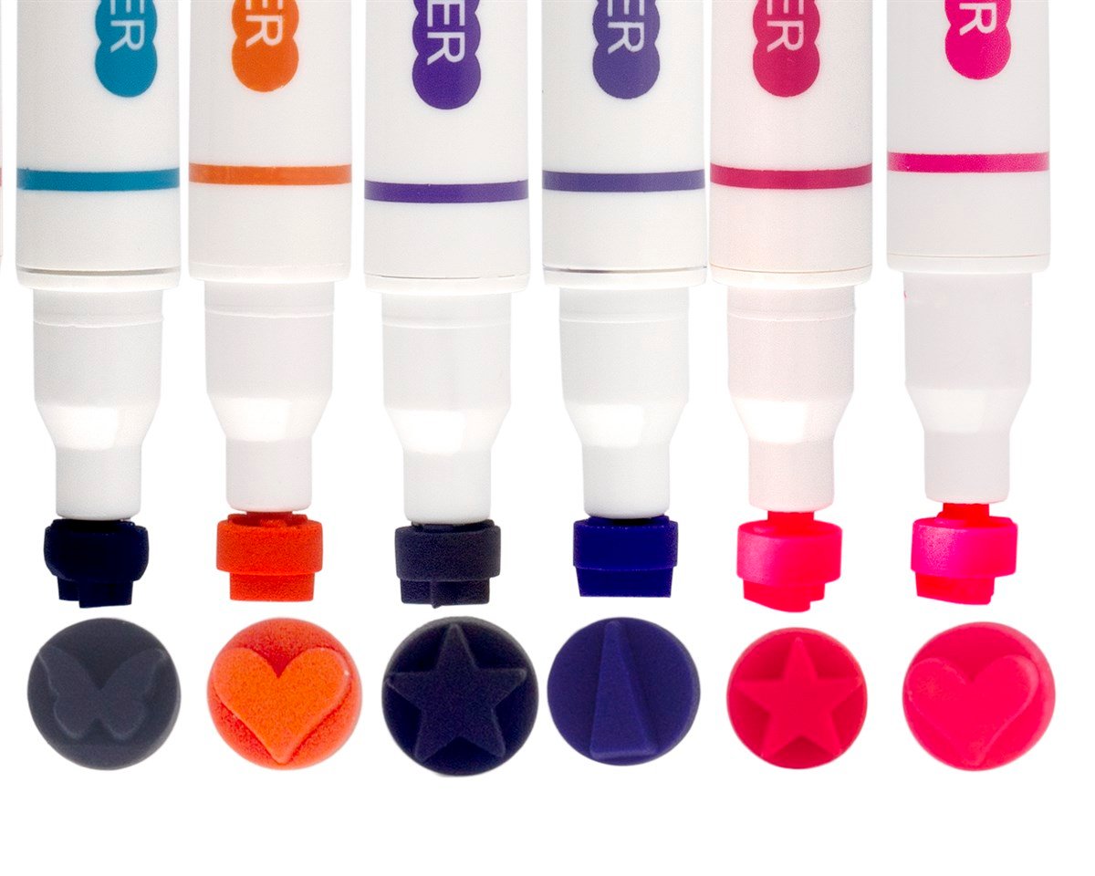 Çift Taraflı 12 Renk Pen Eyeliner Seti