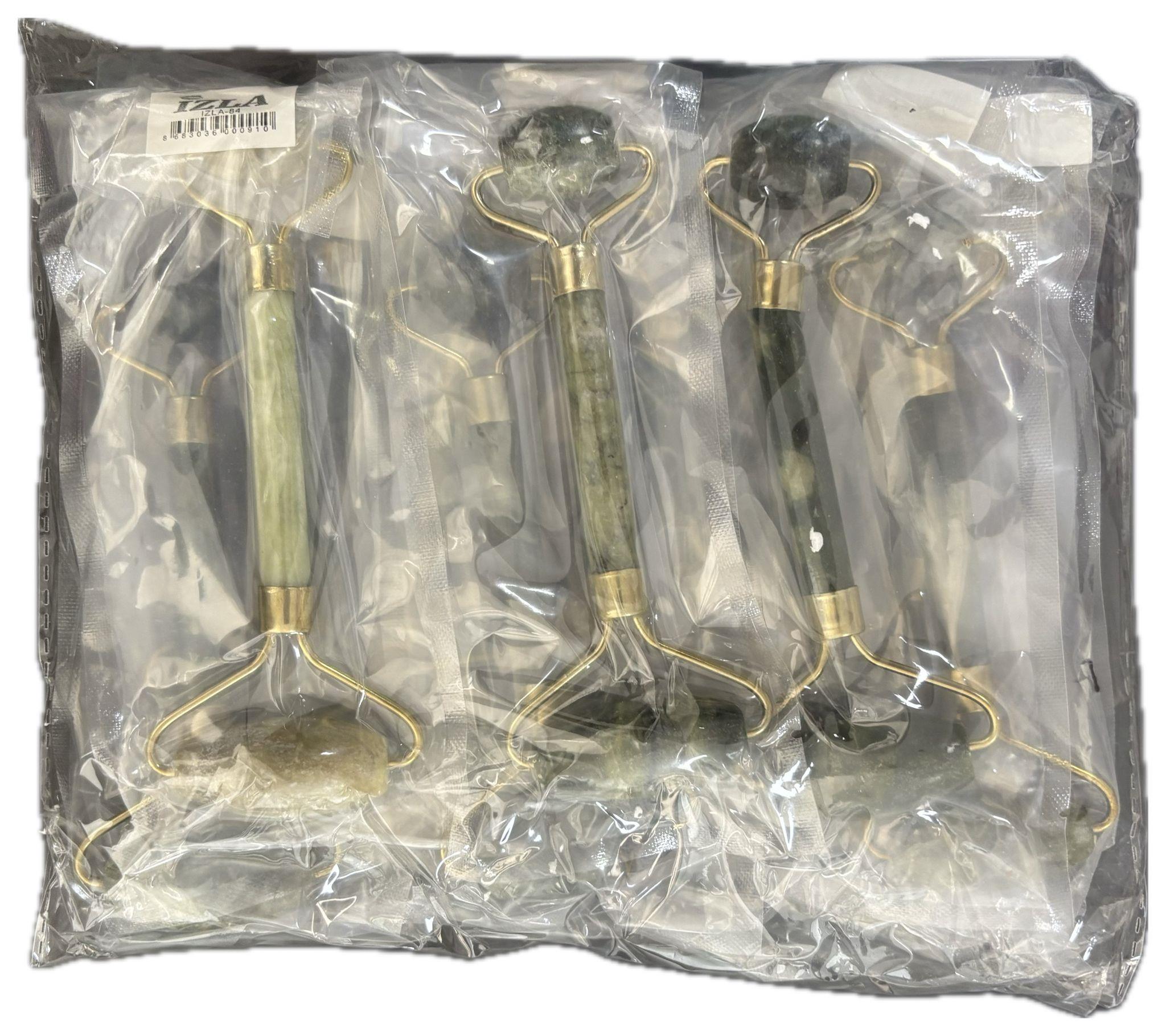 Doğal Taş Doğal Çift Taraflı Yeşim Taşı Masaj Aleti