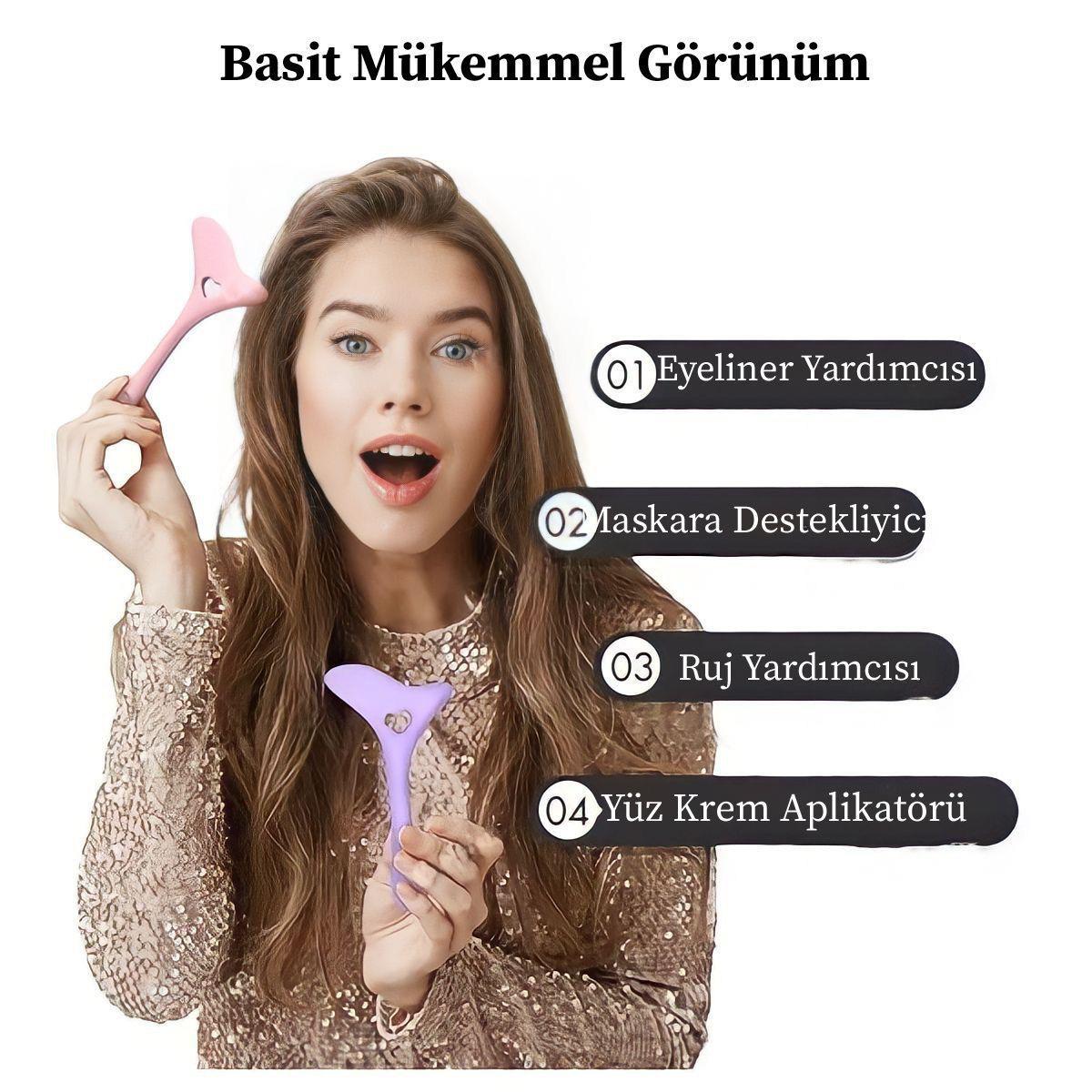 Eyeliner , Ruj Ve Maskara Çekme Aparatı / Çok Yönlü Aparat