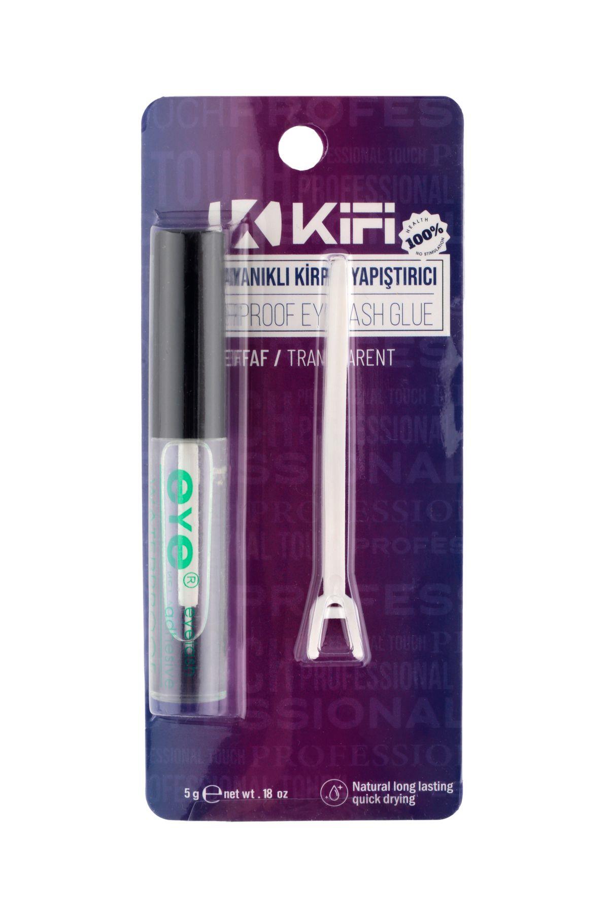 Fırçalı Şeffaf Takma Kirpik Yapıştırıcısı 5 Gr