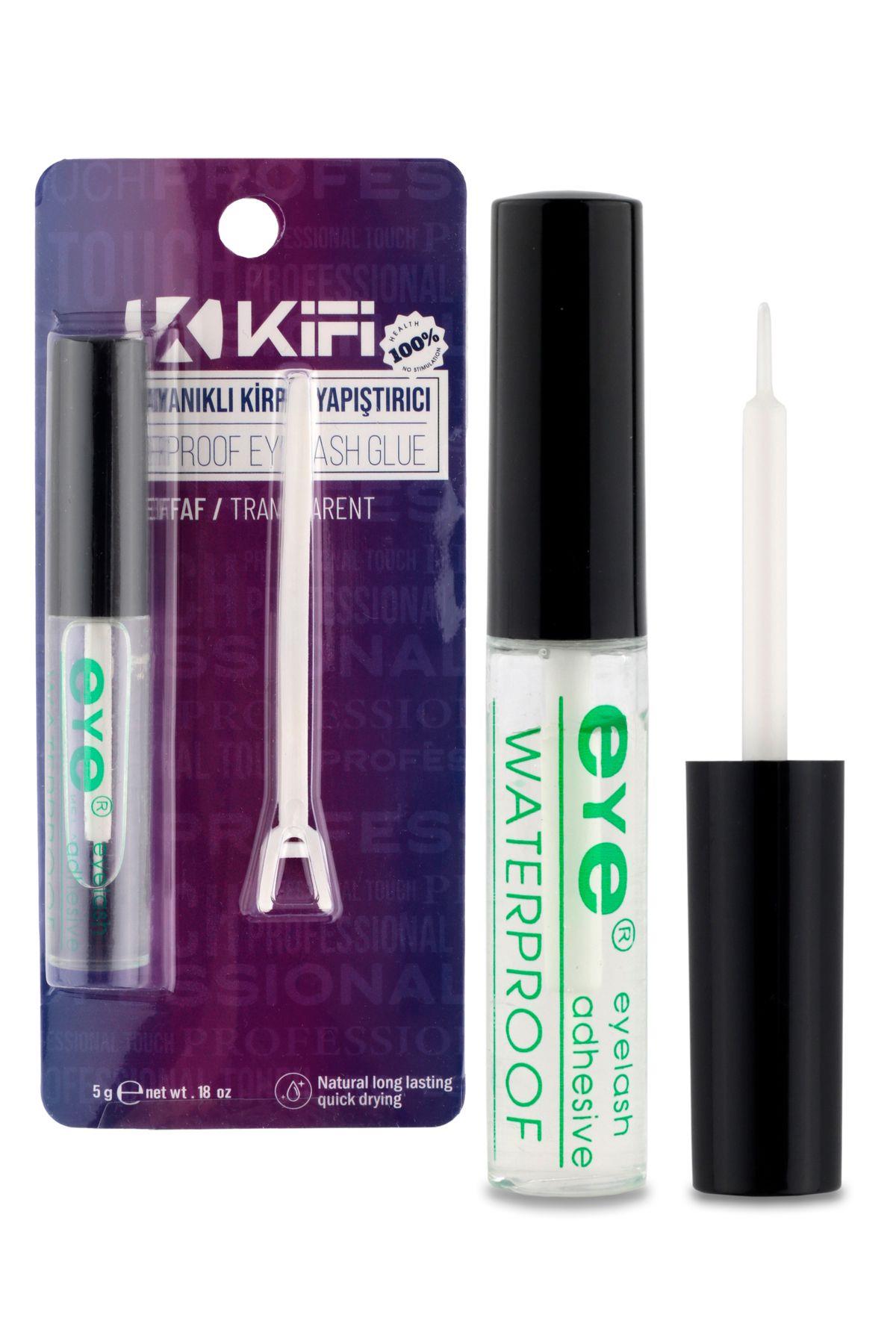 Fırçalı Şeffaf Takma Kirpik Yapıştırıcısı 5 Gr