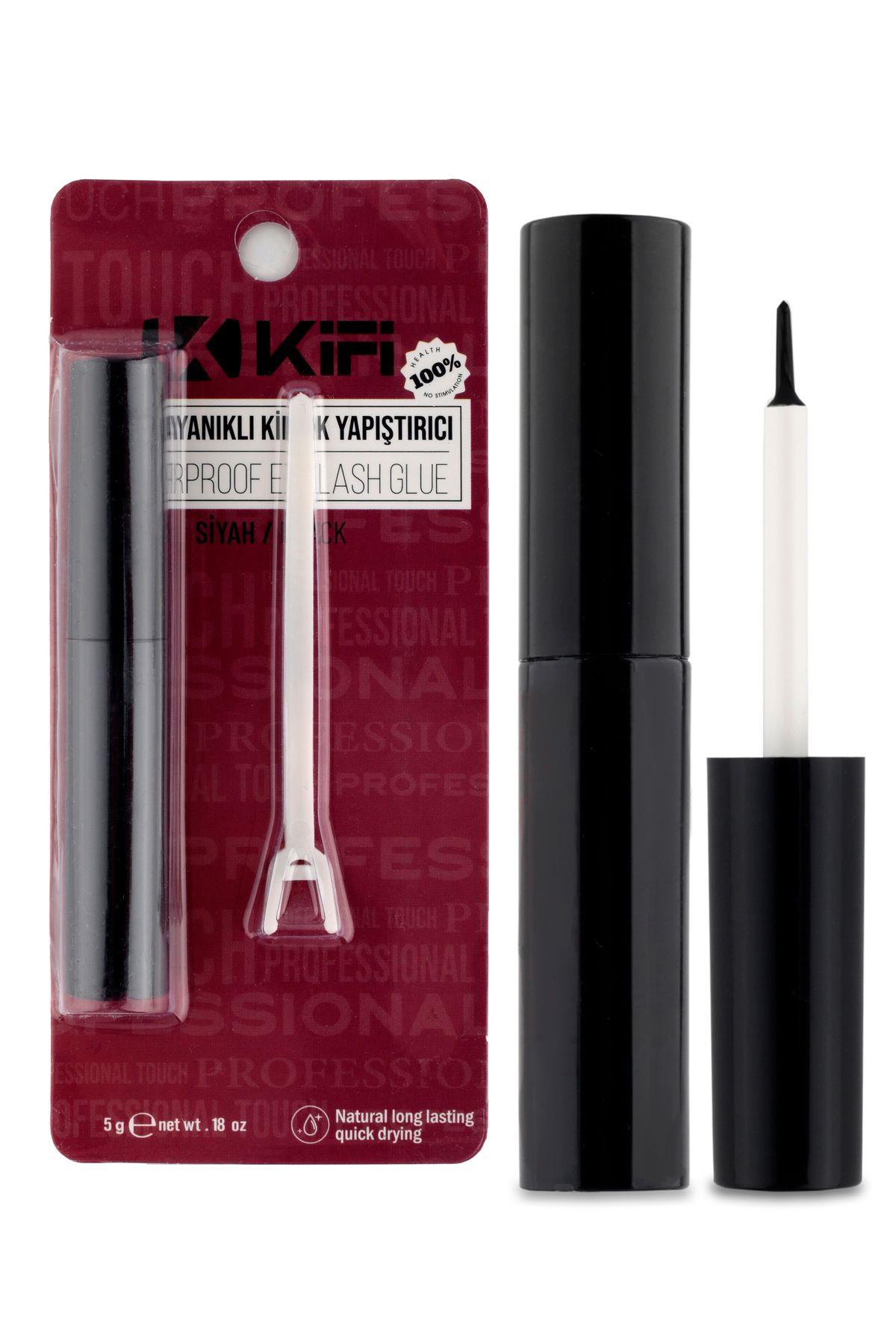 Fırçalı Siyah Takma Kirpik Yapıştırıcısı 5 Gr