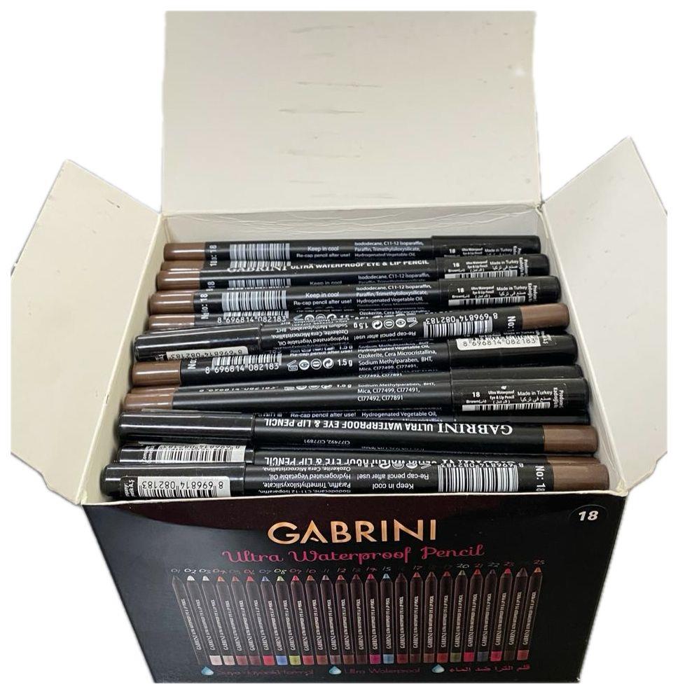 Gabrini Ultra Waterproof Eye Lip Pencil 18