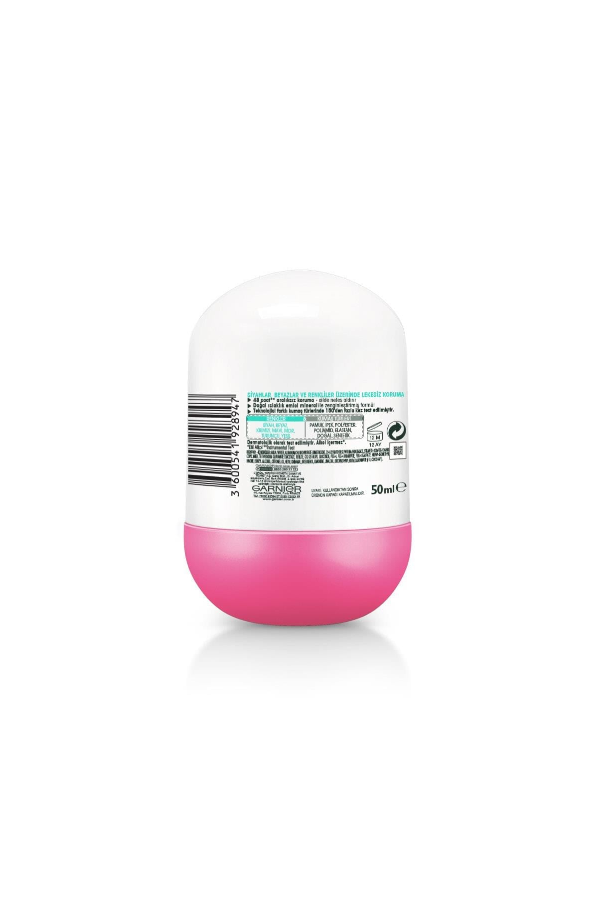 Garnier Minerals Lekesiz Koruma Kadın Roll On