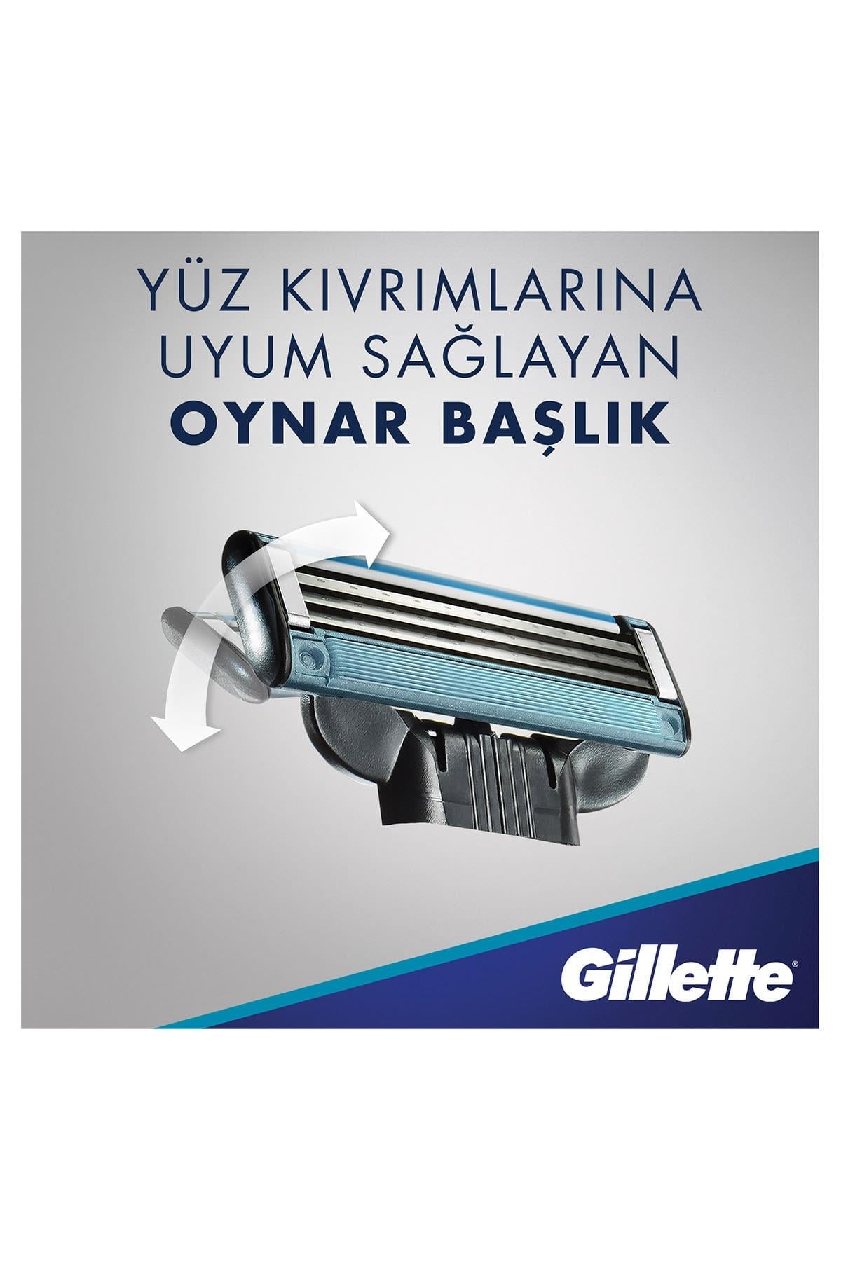 Gilette Mach 3 Start Tıraş Bıçağı 4'lü Yedek Başlık