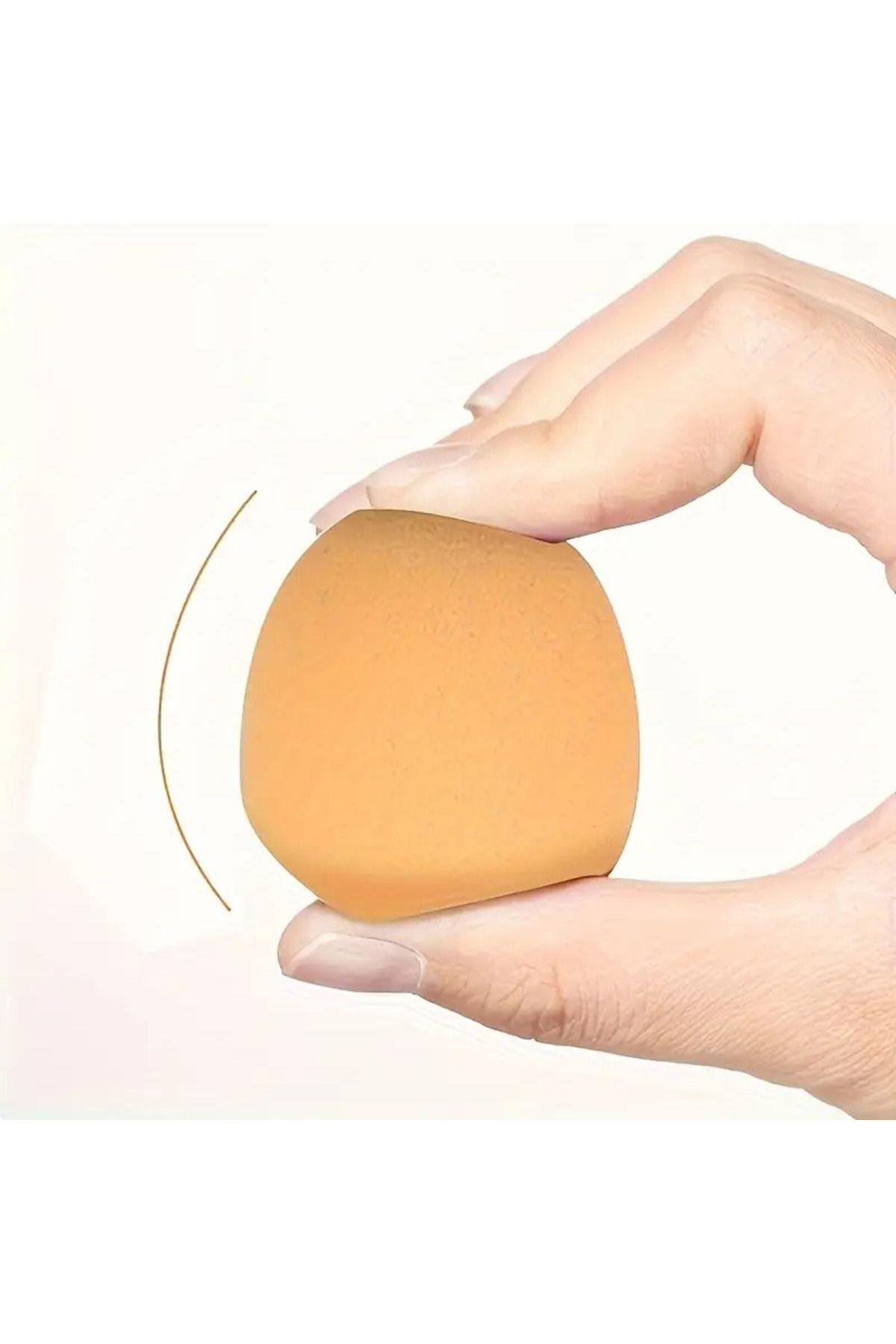 Kalp Desenli 3'lü Makyaj Süngeri Seti