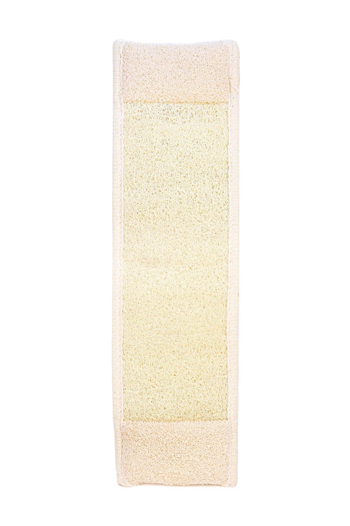 Kifi Doğal Kabak Havlu Sırt Kesesi - Çift Taraflı KF9200