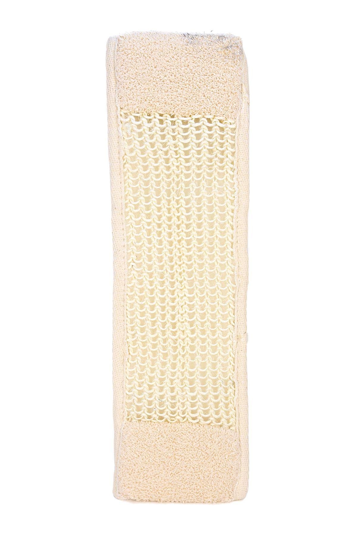 Kifi Doğal Sisal Havlu Sırt Kesesi - Çift Taraflı KF1200