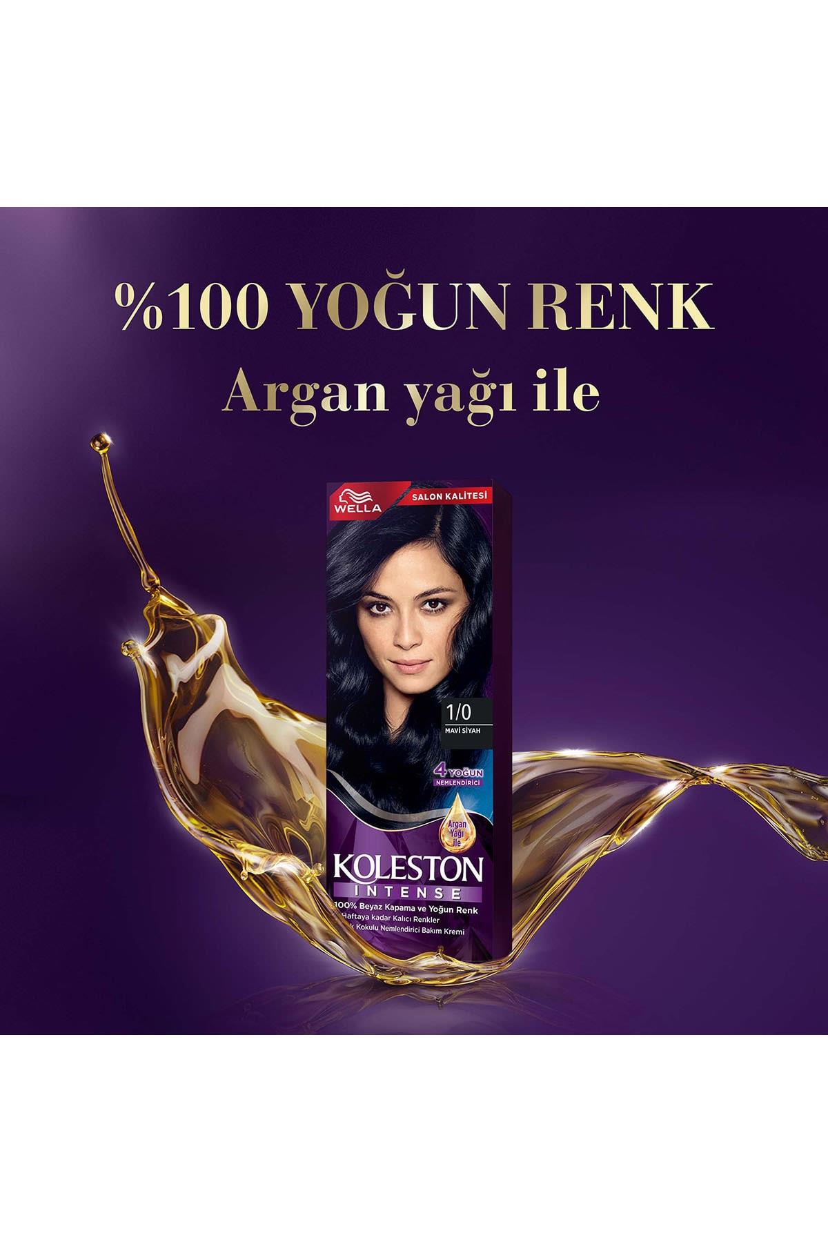 Koleston Intense Saç Boyası 1/0 Mavi Siyah