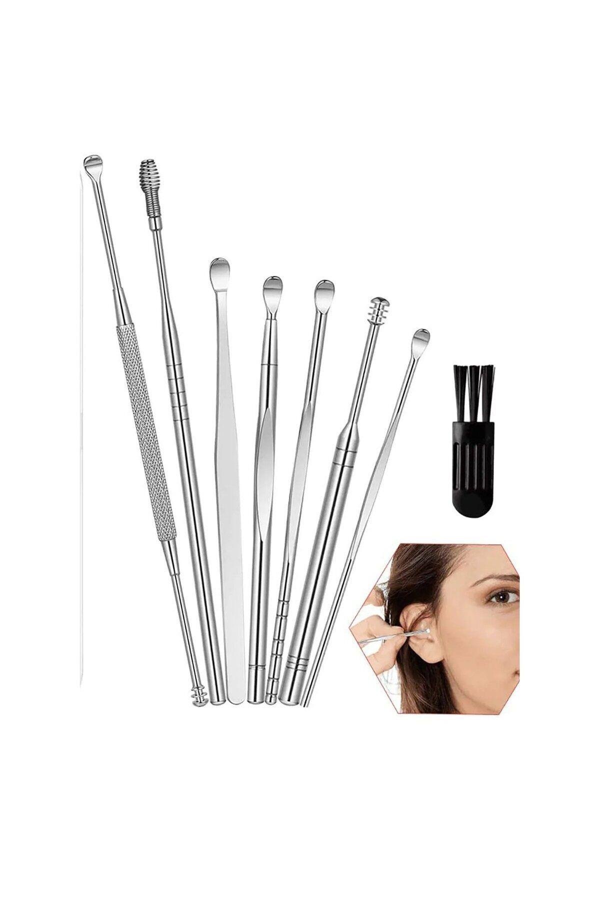 Kulak Temizleyici Çelik Paslanmaz 6'lı Set
