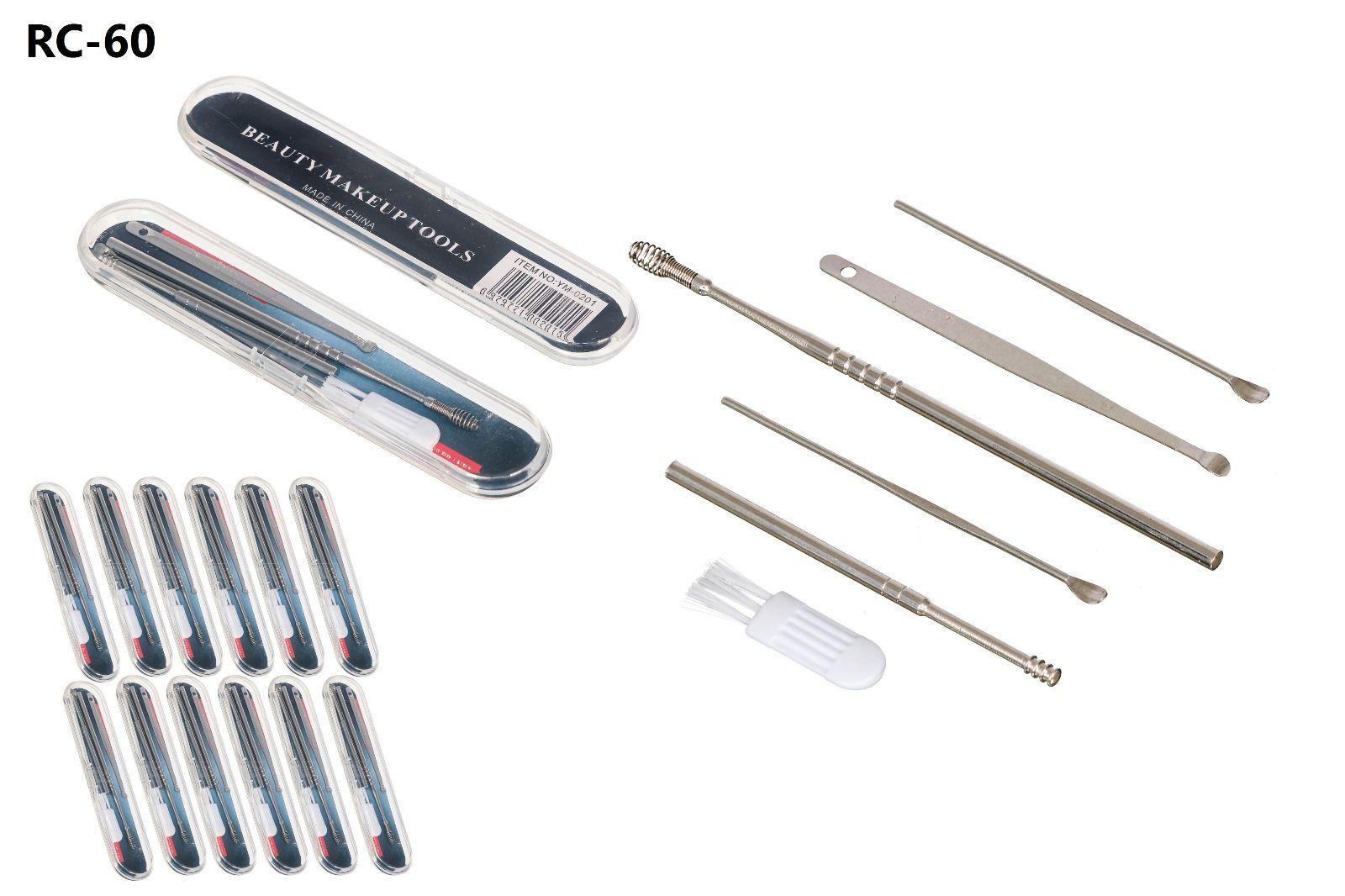 Kulak Temizleyici Çelik Paslanmaz 6'lı Set