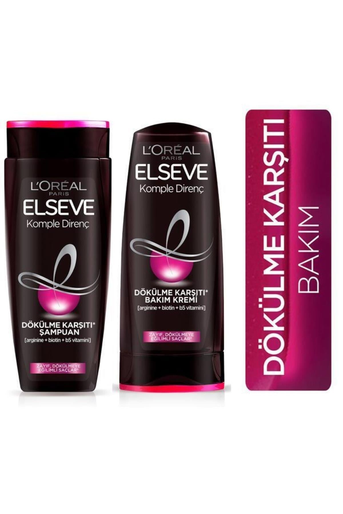 Loreal Komple Direnç Dökülme Karşıtı Bakım Seti 390 Ml