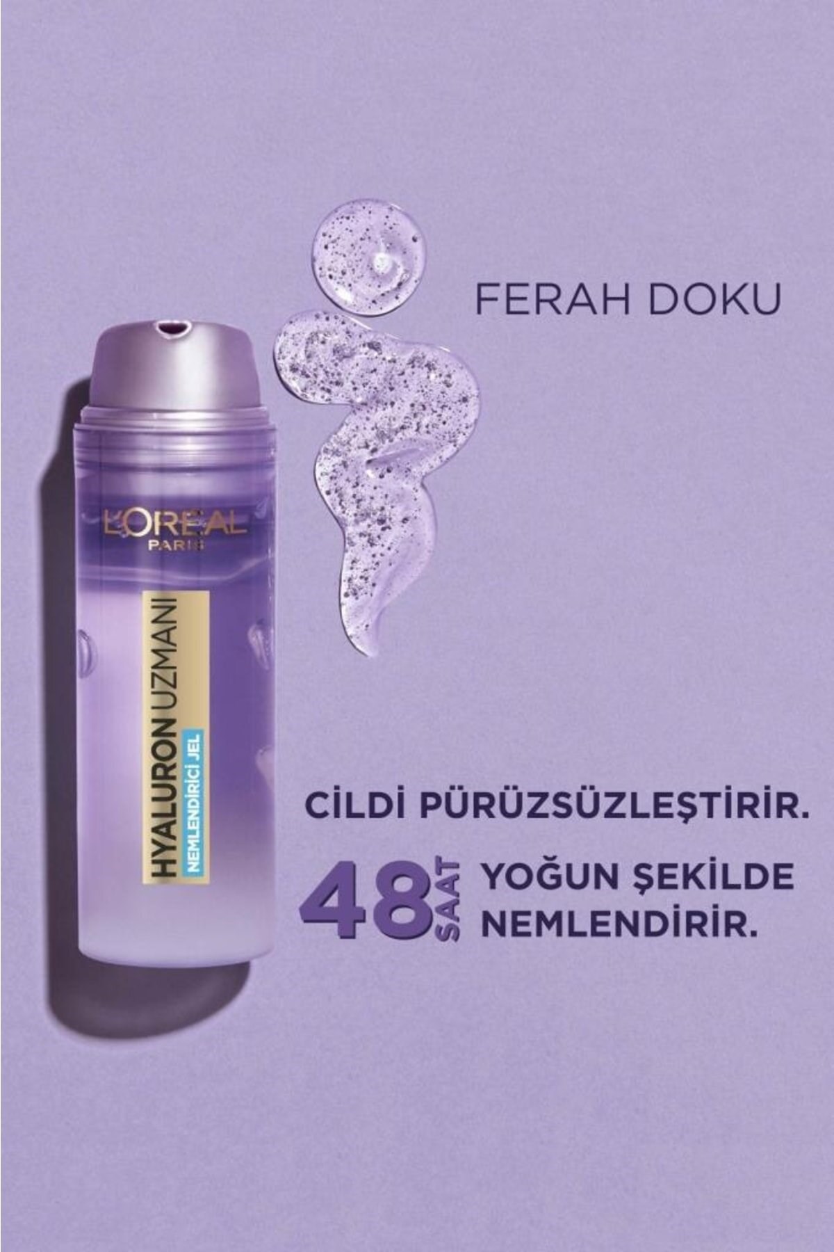 L'Oreal Paris Hyaluron Uzmanı Nemlendirici Jel 50 ml
