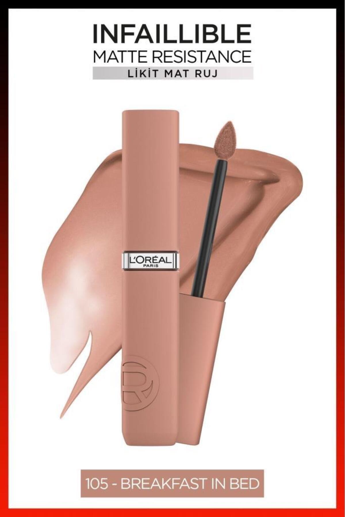 L'Oreal Paris Infaillible Matte Resistance Likit Mat Ruj