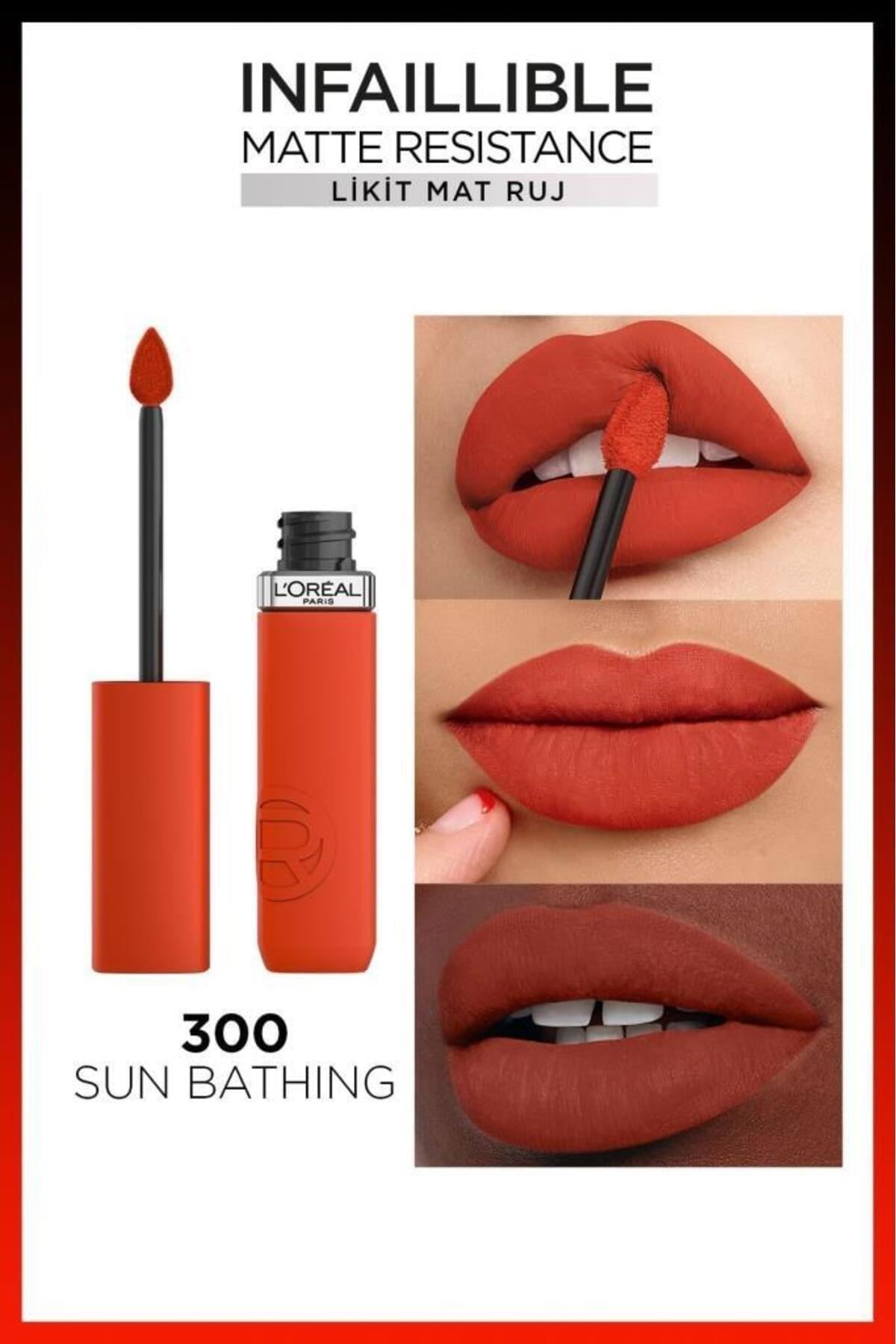 L'Oreal Paris Infaillible Matte Resistance Likit Mat Ruj