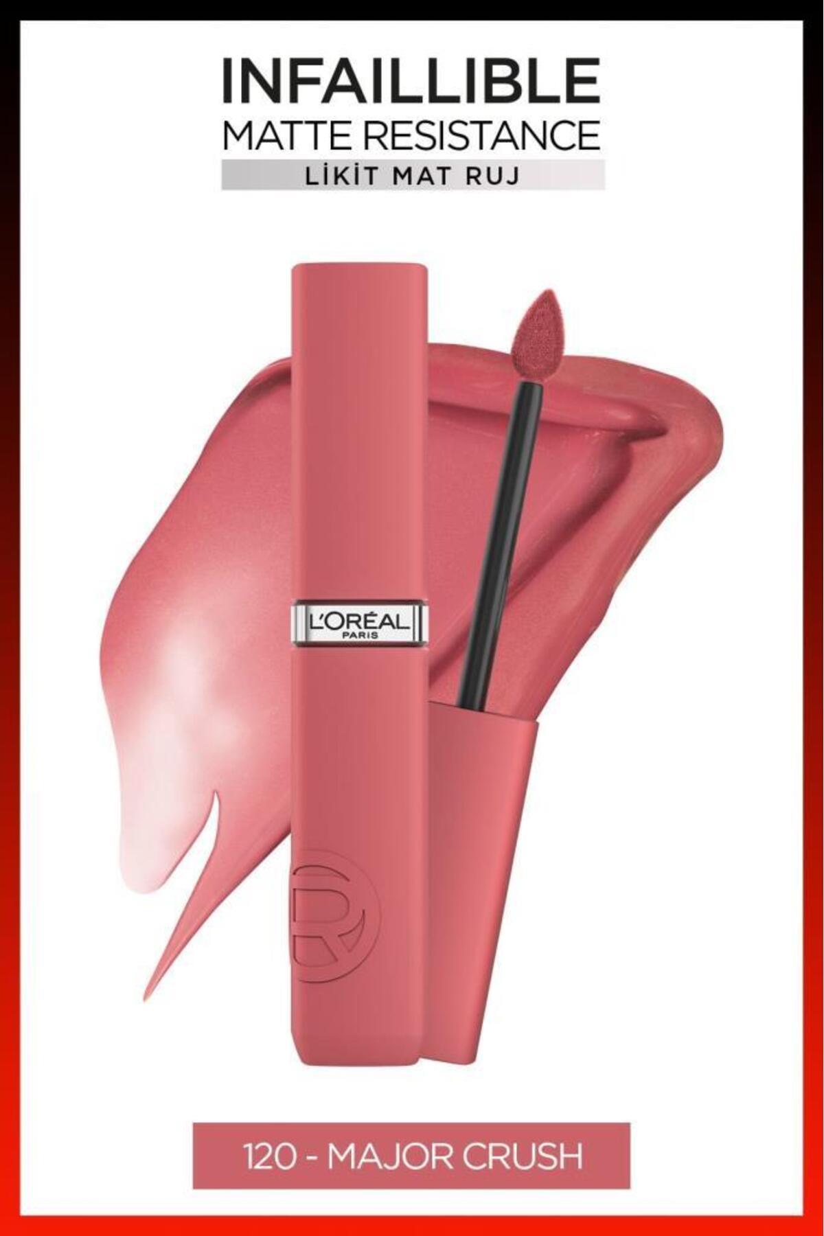 L'Oreal Paris Infaillible Matte Resistance Likit Mat Ruj