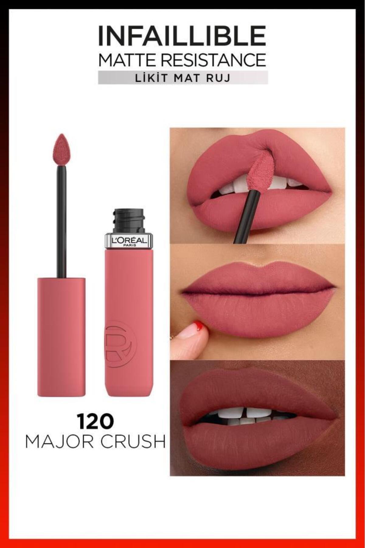 L'Oreal Paris Infaillible Matte Resistance Likit Mat Ruj