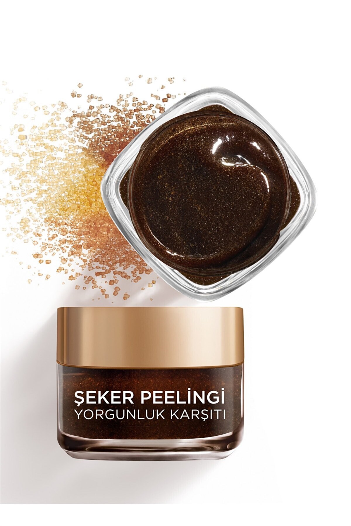 L'Oreal Paris Şeker Peelingi Yorgunluk Karşıtı Kahveli