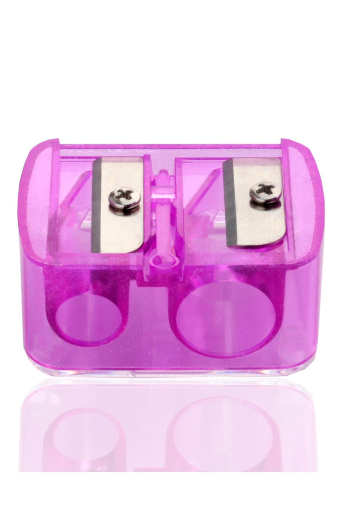 Makyaj Kalemtıraşı 2'li Pembe