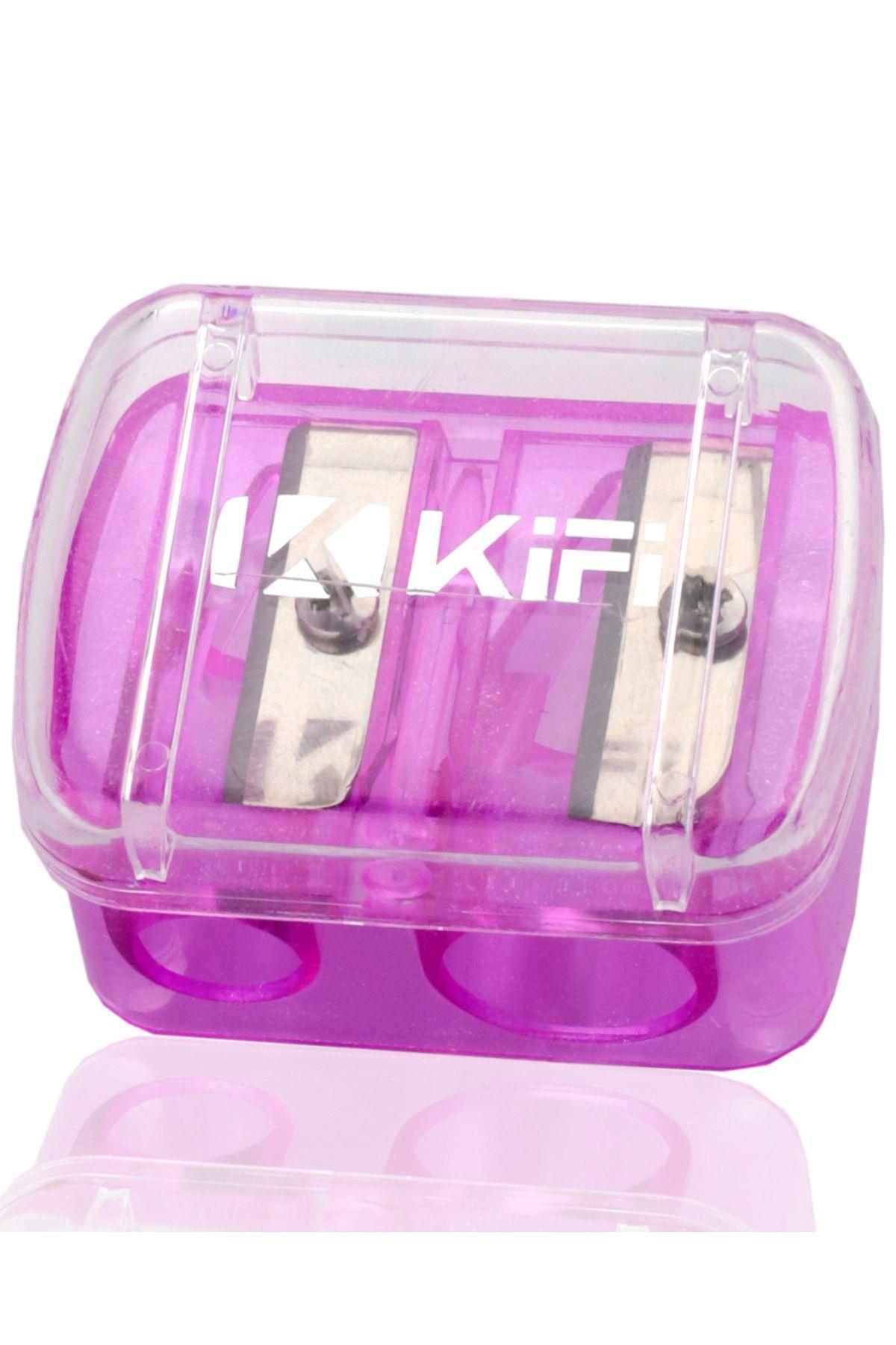 Makyaj Kalemtıraşı 2'li Pembe