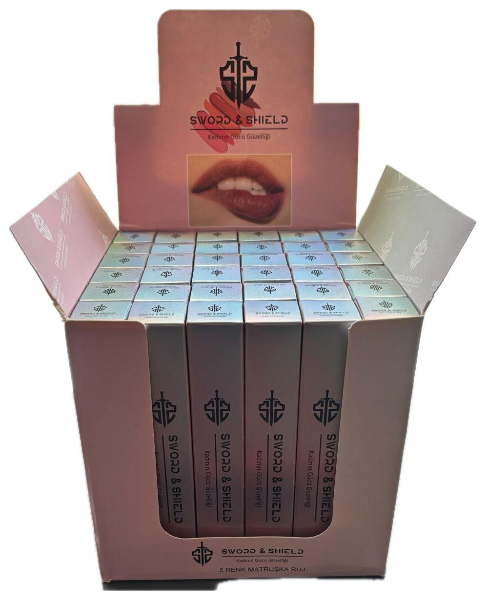 Matruşka 5'li Ruj Seti