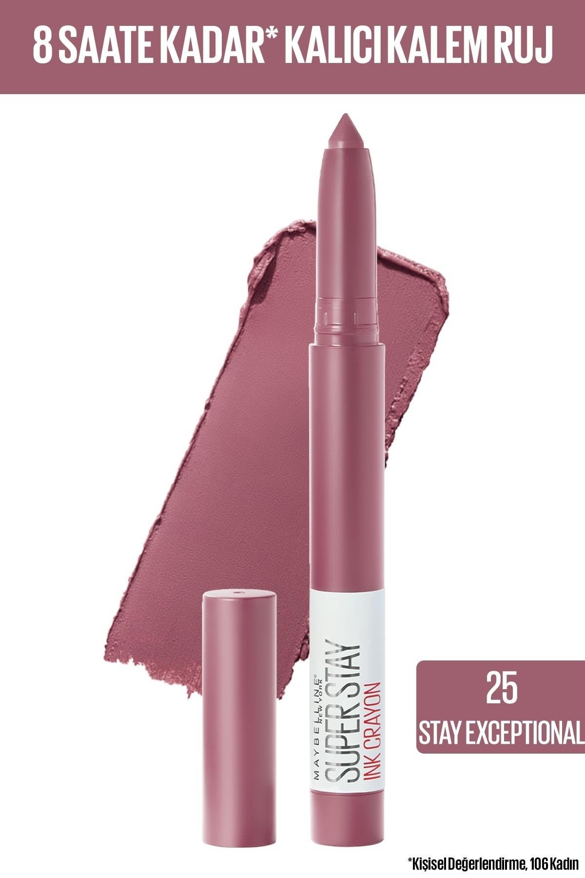 Maybelline New York Kalem Ruj - Superstay Ink Crayon