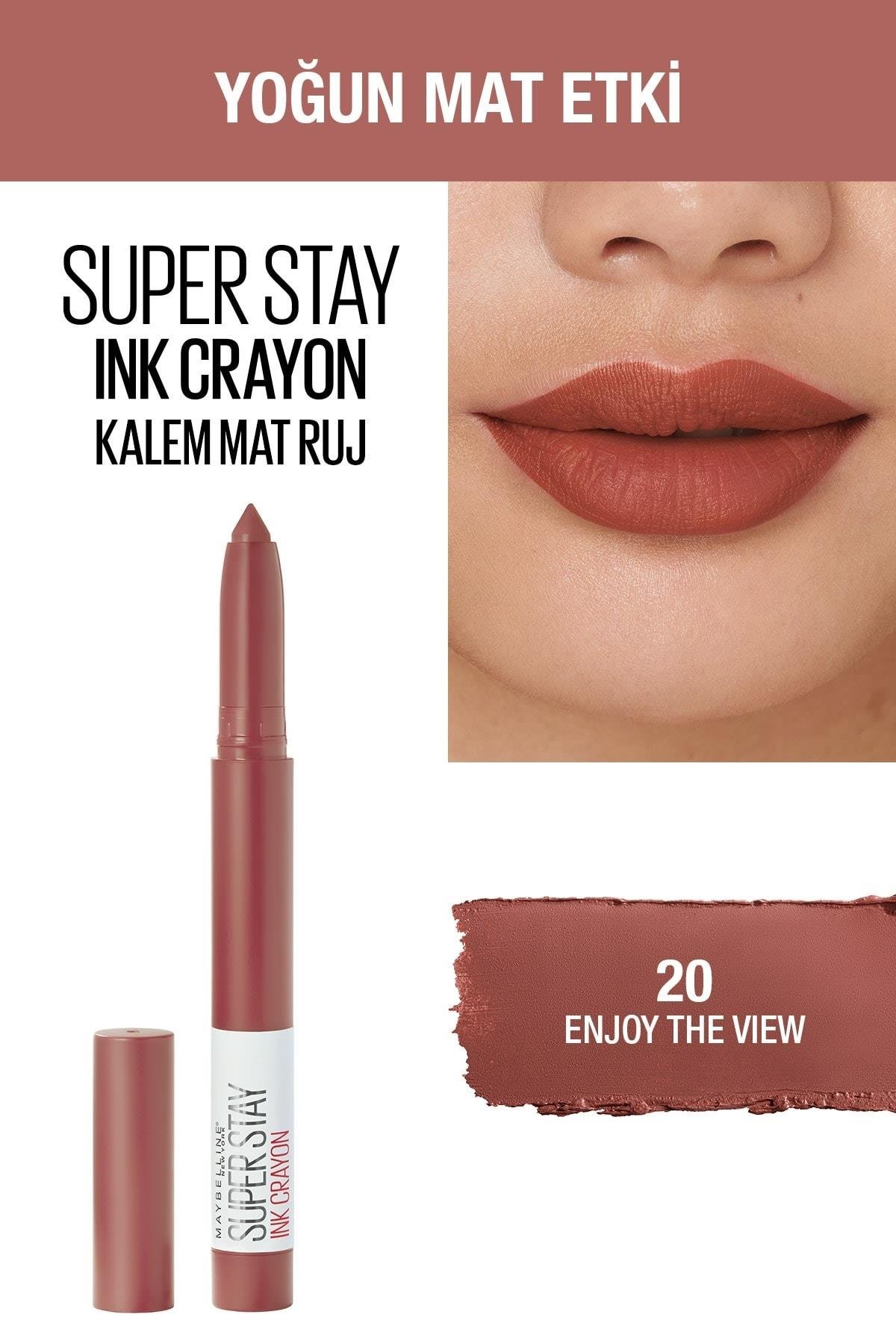 Maybelline New York Kalem Ruj - Superstay Ink Crayon