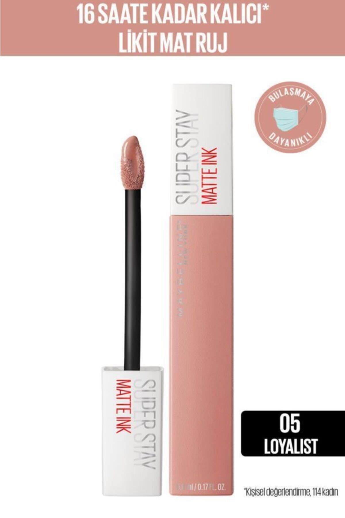 Maybelline New York Super Stay Matte Ink Unnude Likit Mat Ruj