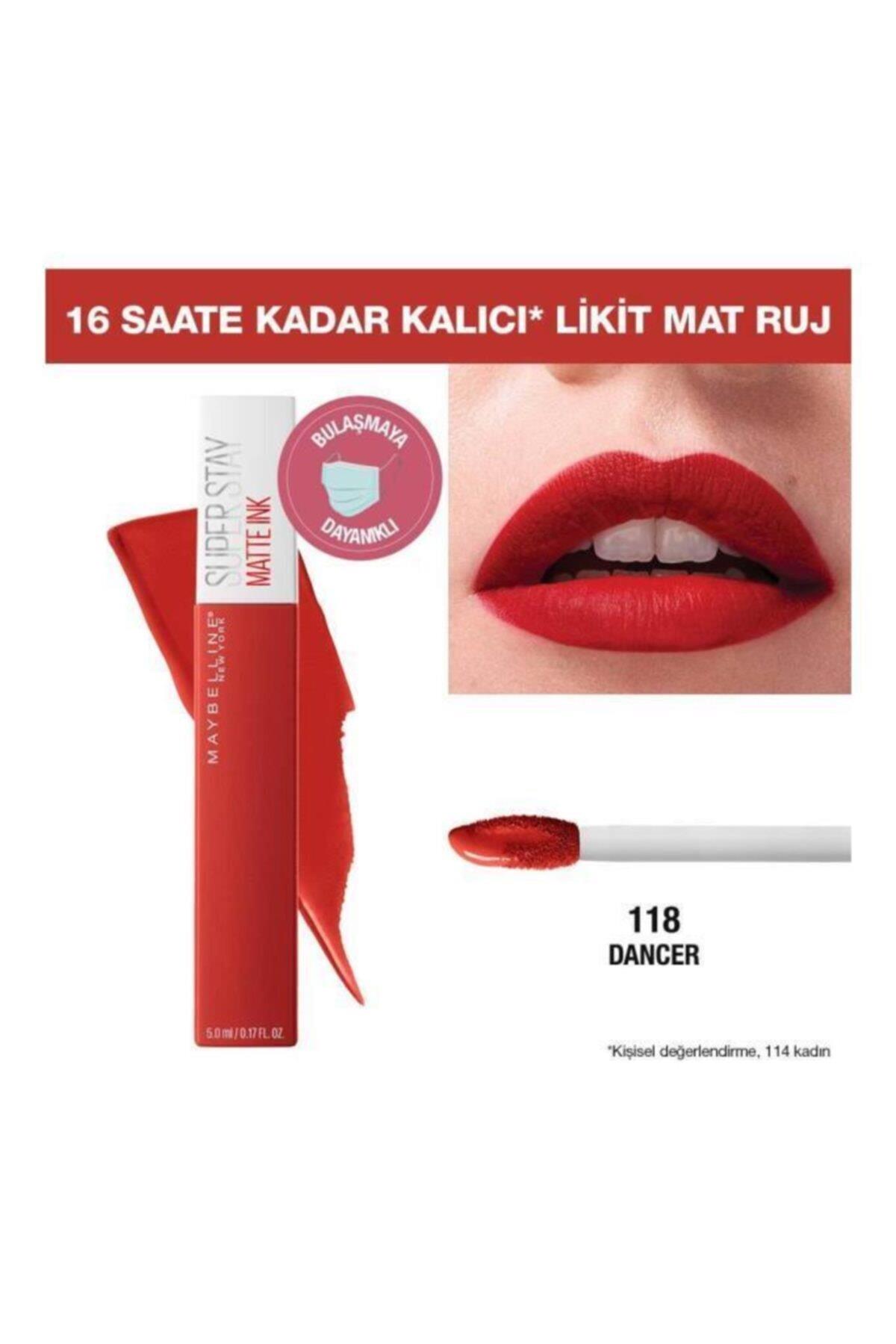 Maybelline New York Super Stay Matte Ink Unnude Likit Mat Ruj