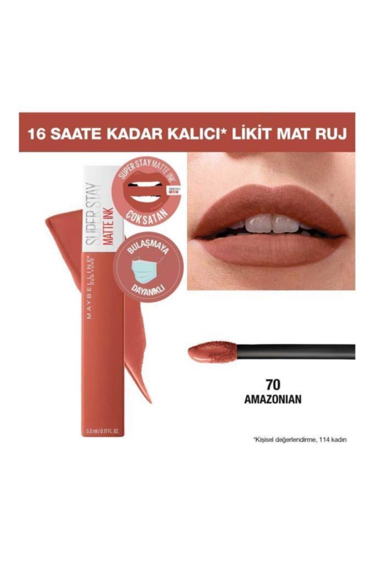 Maybelline New York Super Stay Matte Ink Unnude Likit Mat Ruj