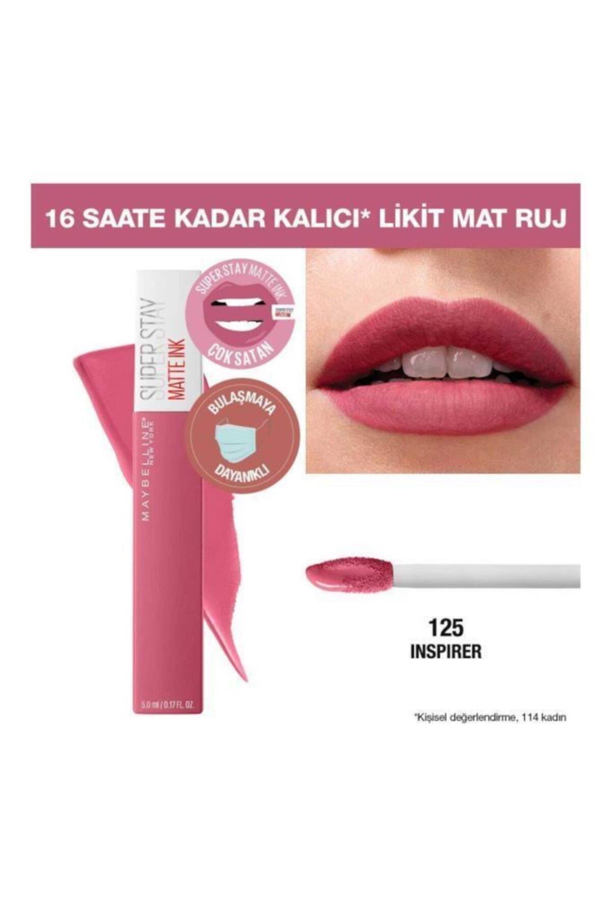 Maybelline New York Super Stay Matte Ink Unnude Likit Mat Ruj