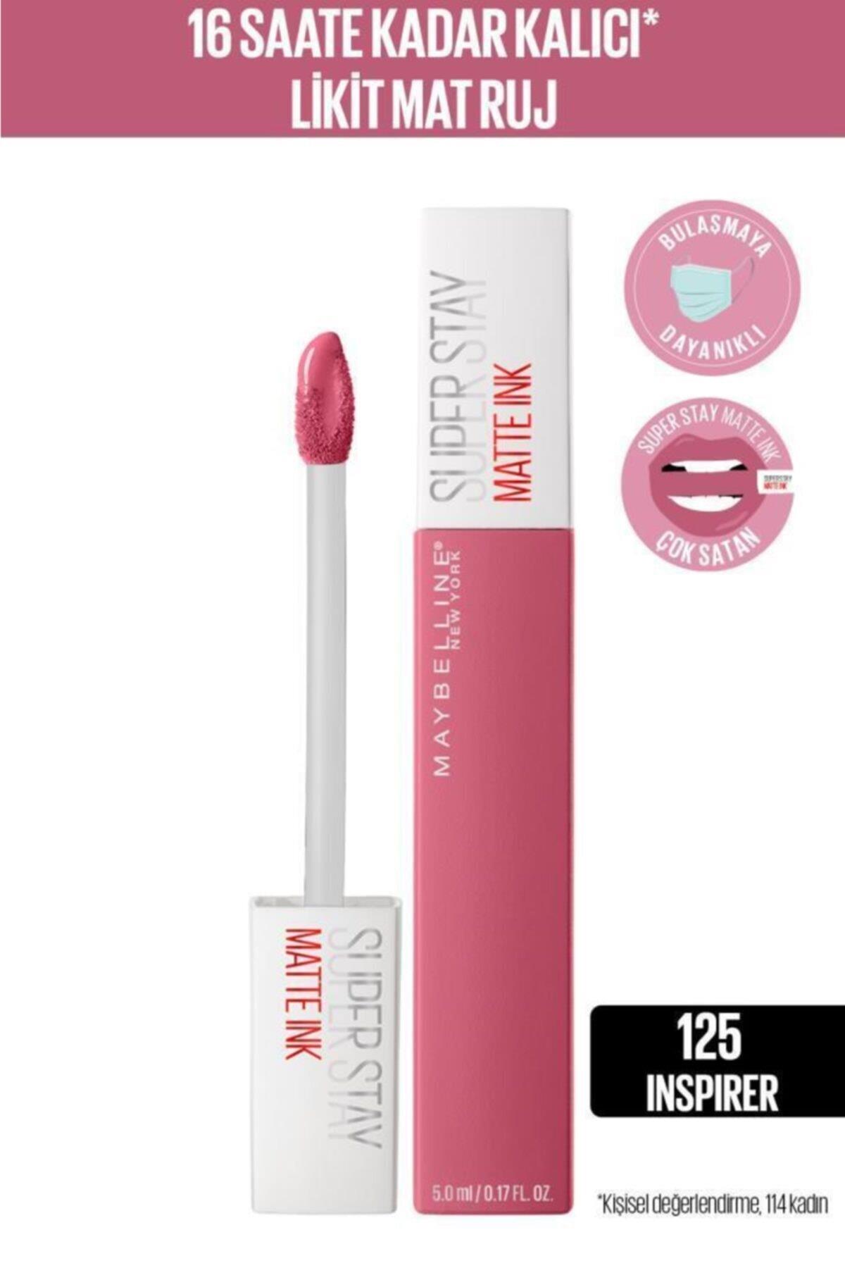 Maybelline New York Super Stay Matte Ink Unnude Likit Mat Ruj