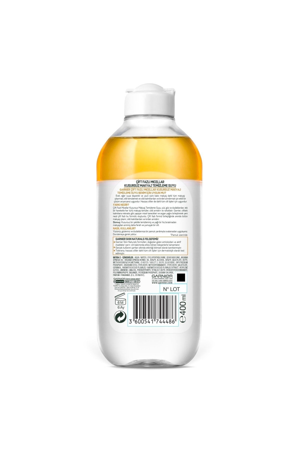 Micellar Kusursuz Makyaj Temizleme Suyu 400 ml