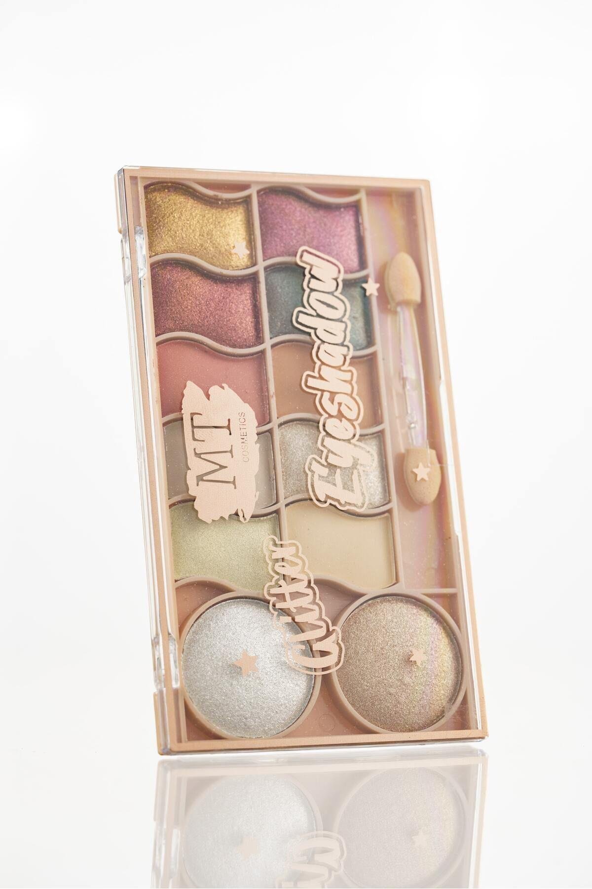 Mt 12 Renkli Göz Makyaj Seti Paleti