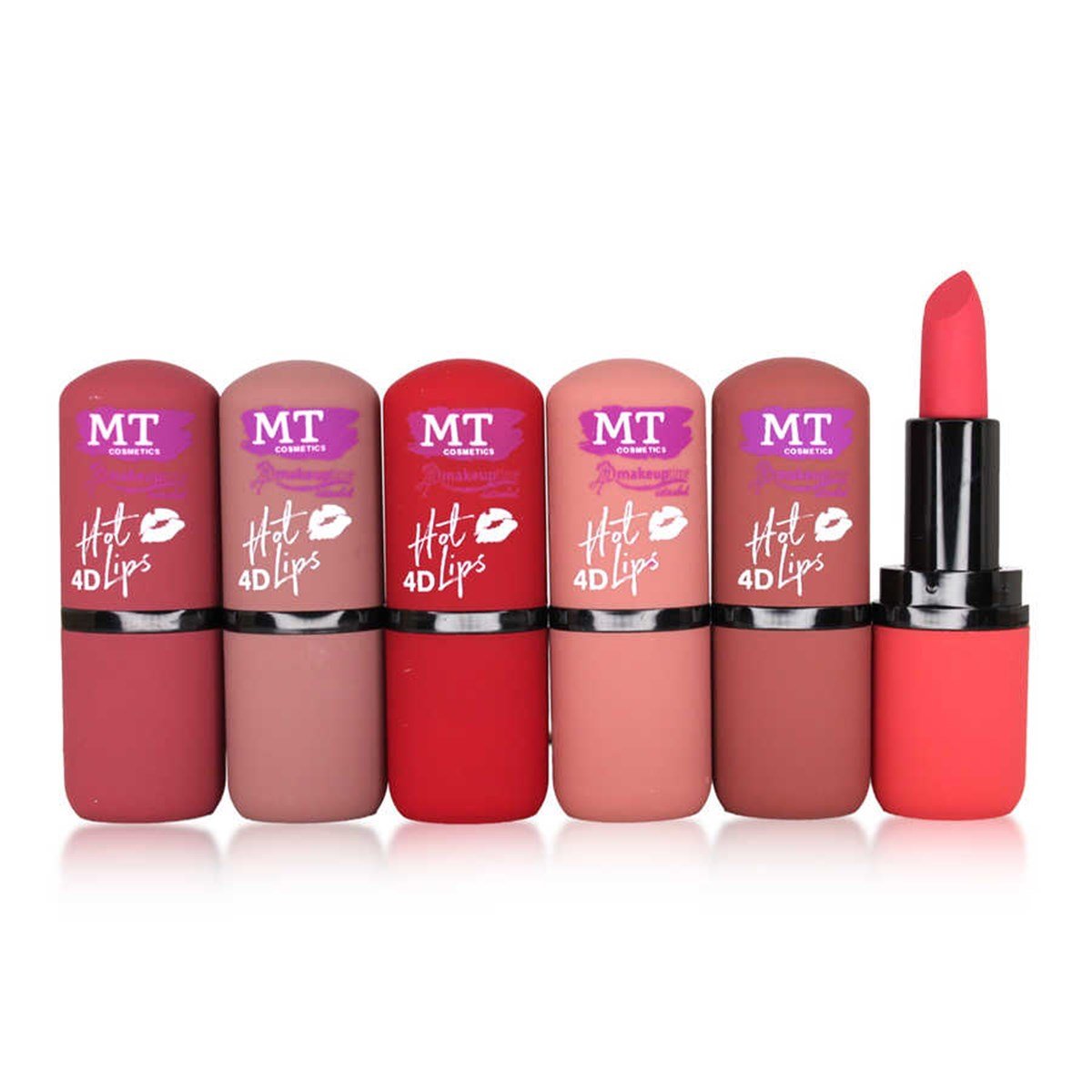 MT 4D Hot Lips 6 lı Ruj Seti