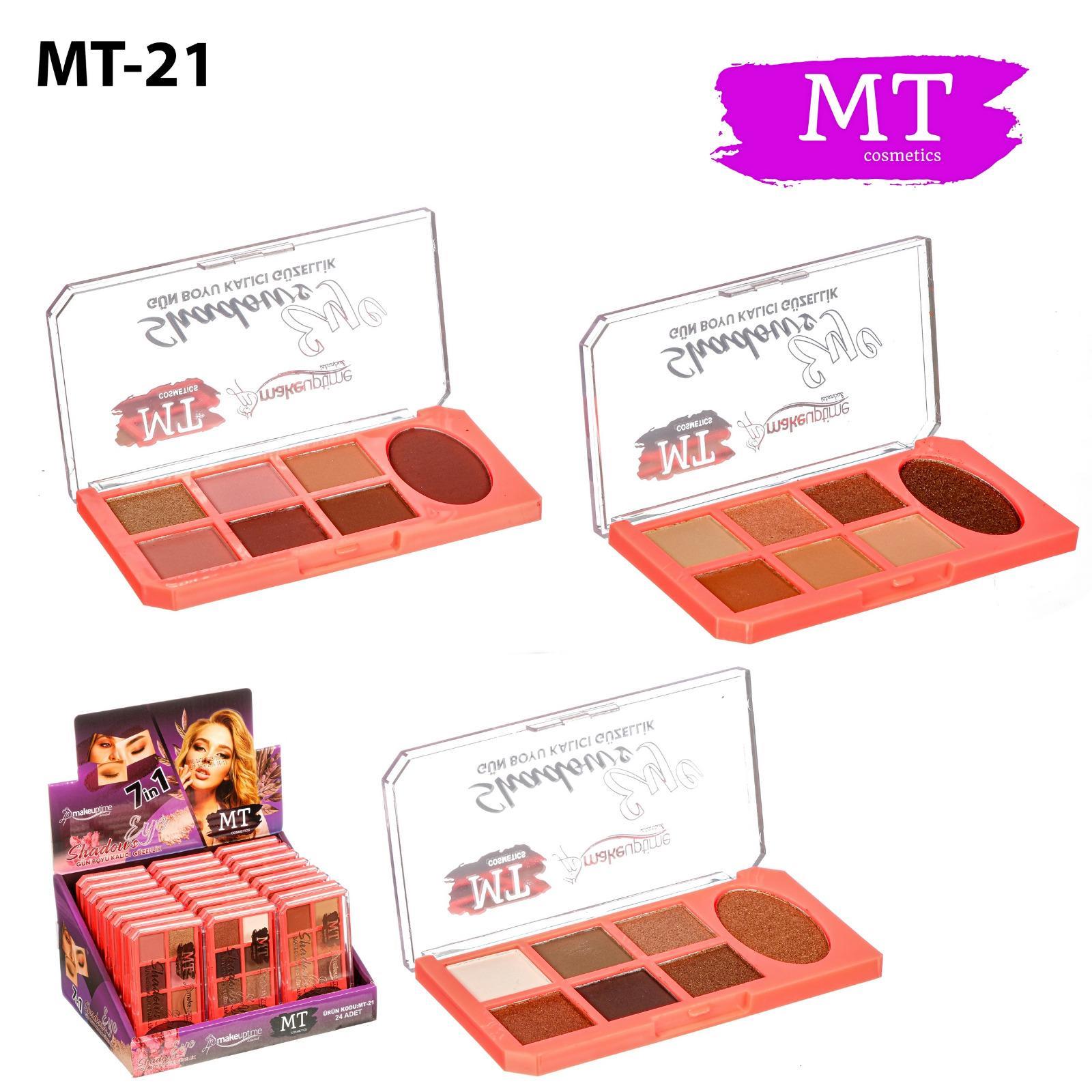 Mt 7 Renkli Göz Farı Paleti