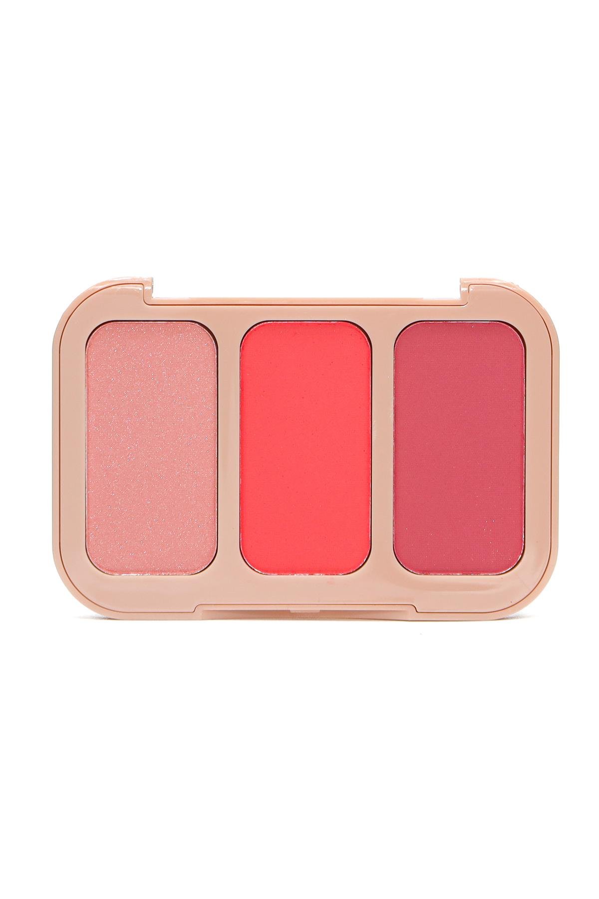 MT Işıltılı 3'lü Allık no:1