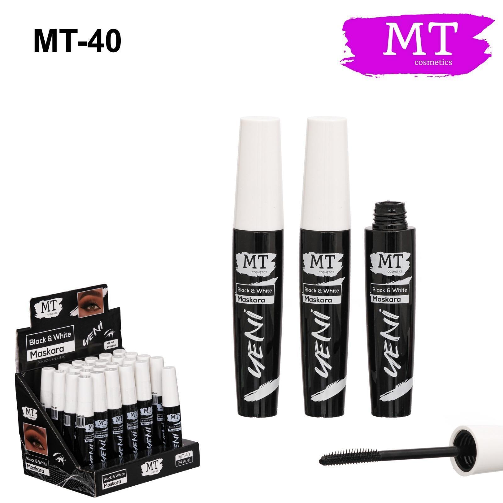 MT Siyah Beyaz Yeni Maskara