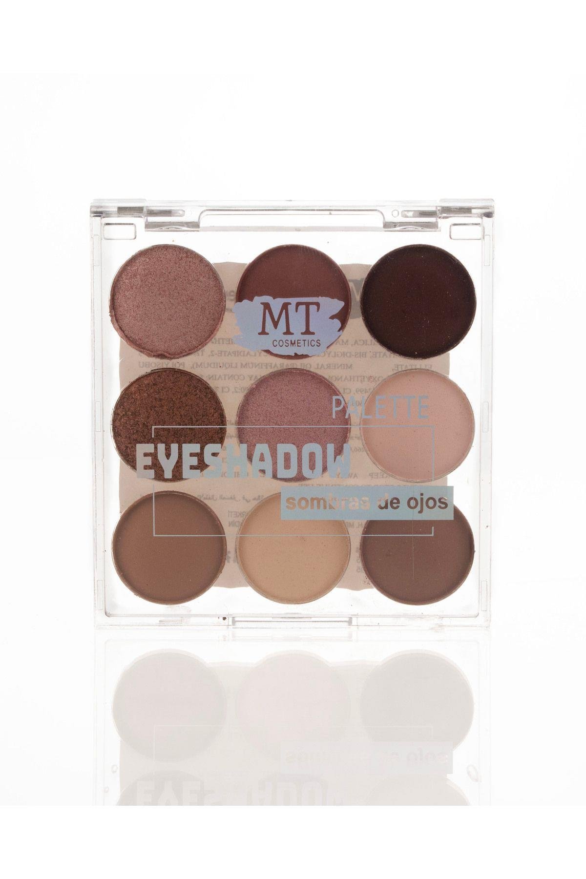 Mt Sombras de Ojos 9 Renkli Far Paleti