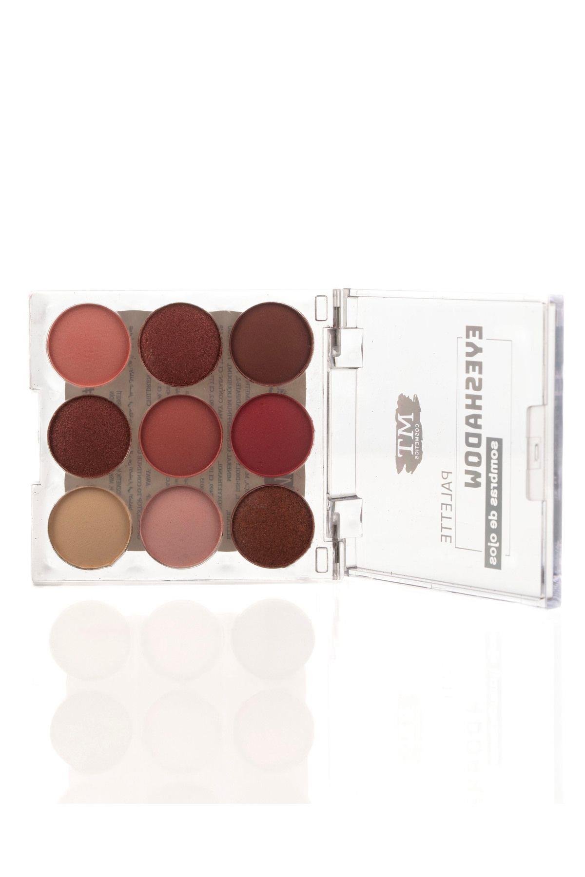 Mt Sombras de Ojos 9 Renkli Far Paleti