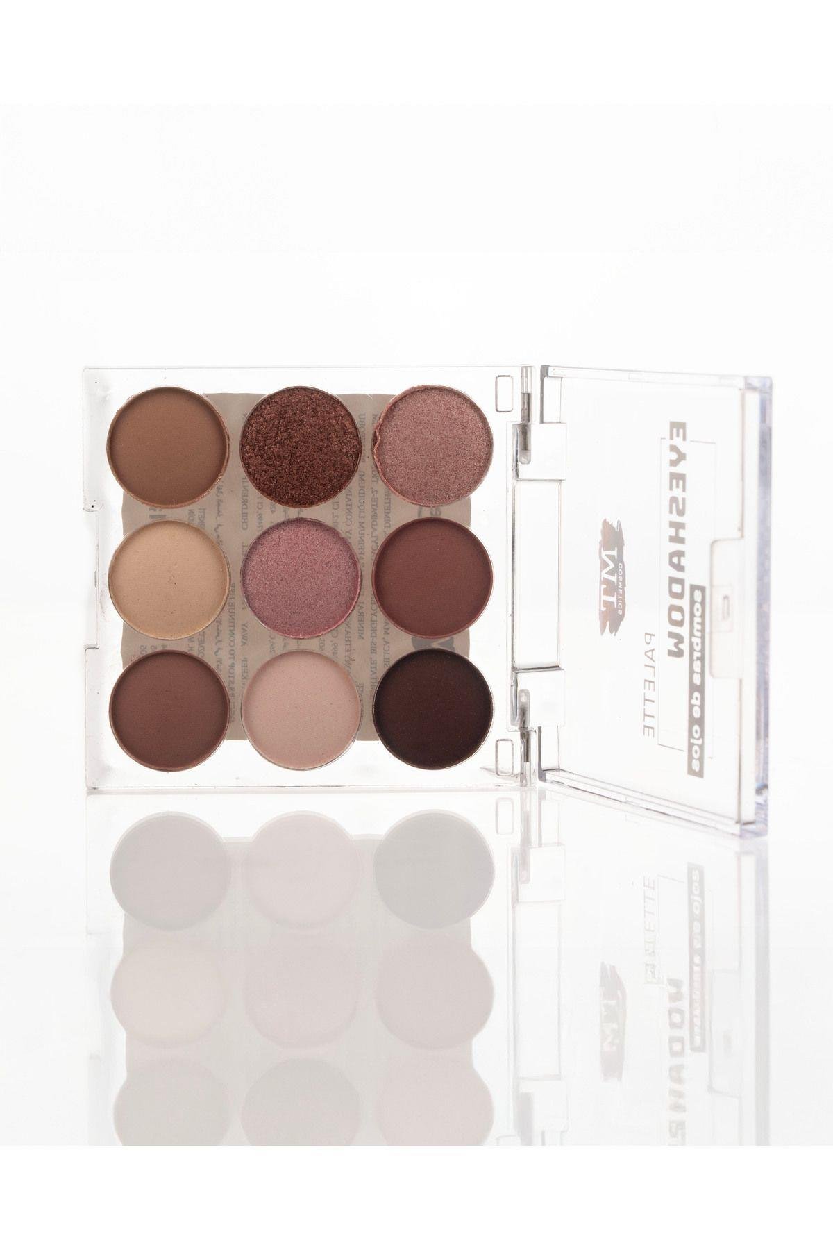 Mt Sombras de Ojos 9 Renkli Far Paleti