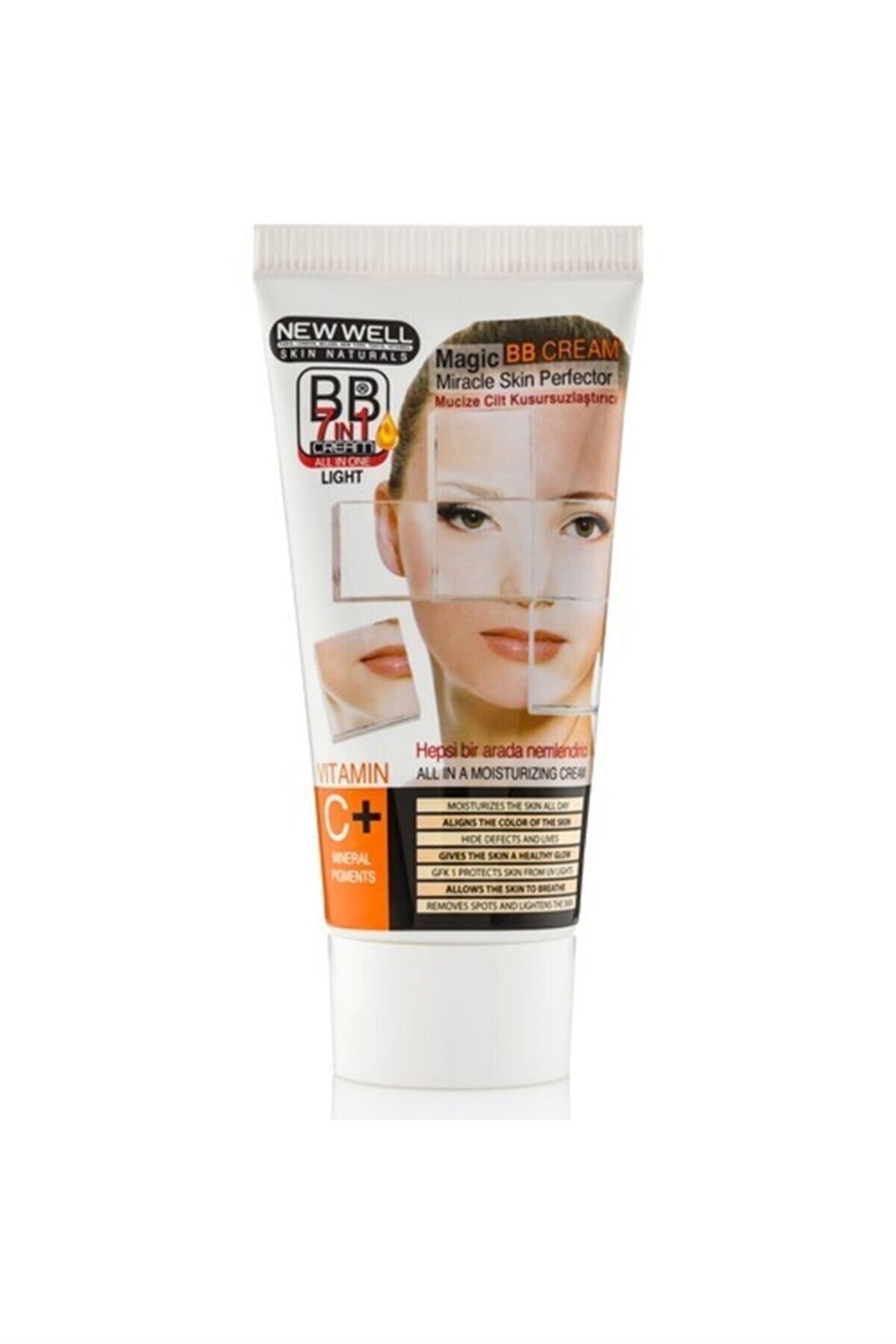 New Well Açık Ton BB Krem 50 ml