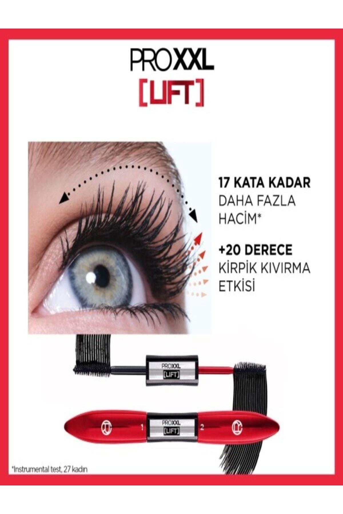 Pro Xxl Lift Çift Taraflı Maskara - Kirpik Lifting Etkisi