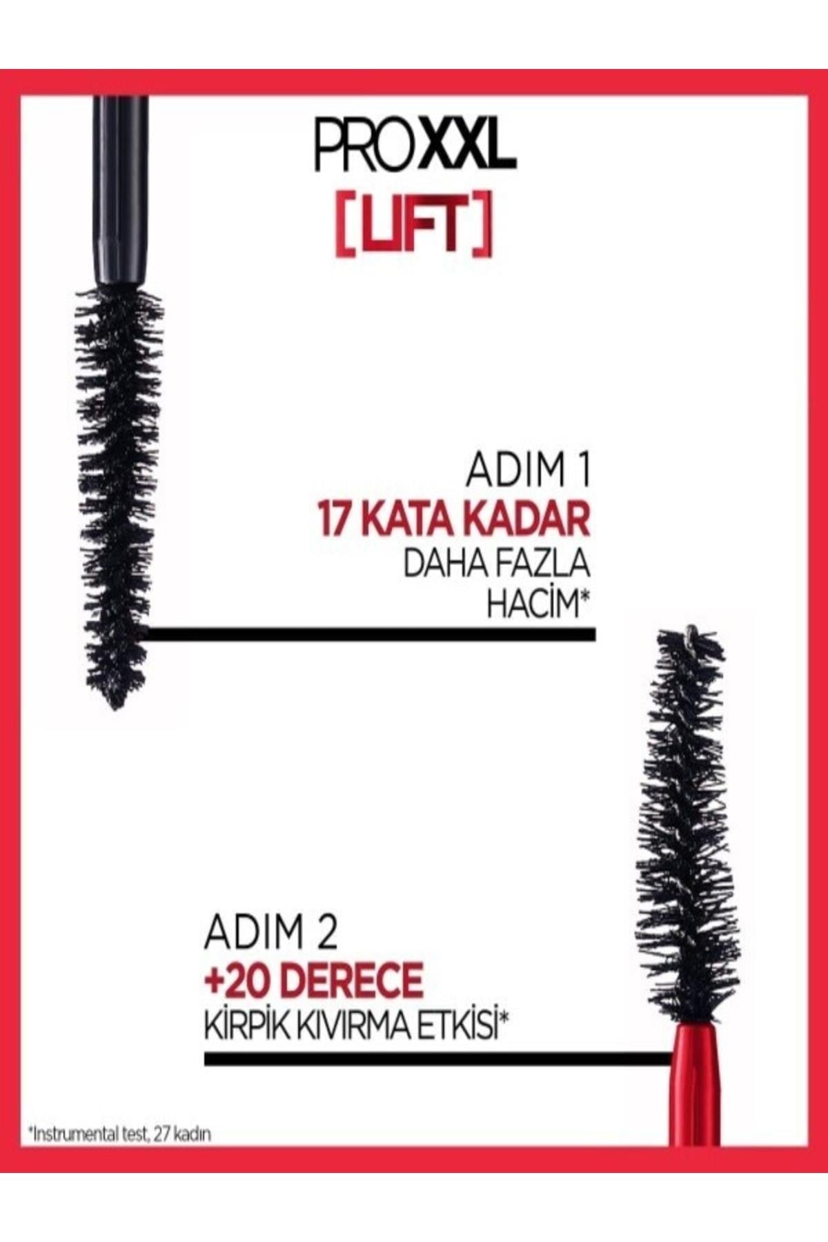 Pro Xxl Lift Çift Taraflı Maskara - Kirpik Lifting Etkisi