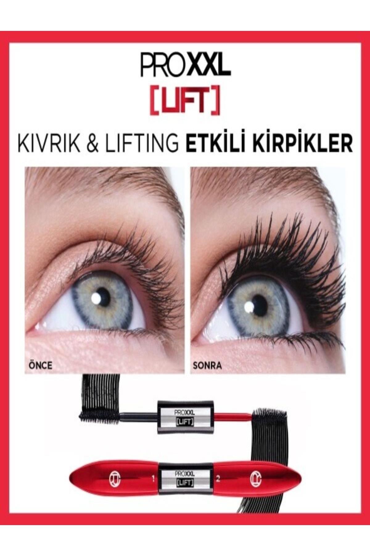 Pro Xxl Lift Çift Taraflı Maskara - Kirpik Lifting Etkisi