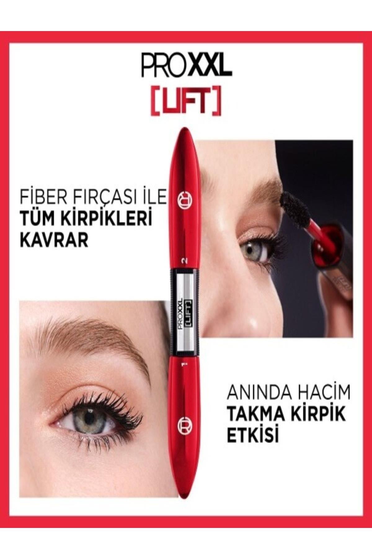 Pro Xxl Lift Çift Taraflı Maskara - Kirpik Lifting Etkisi